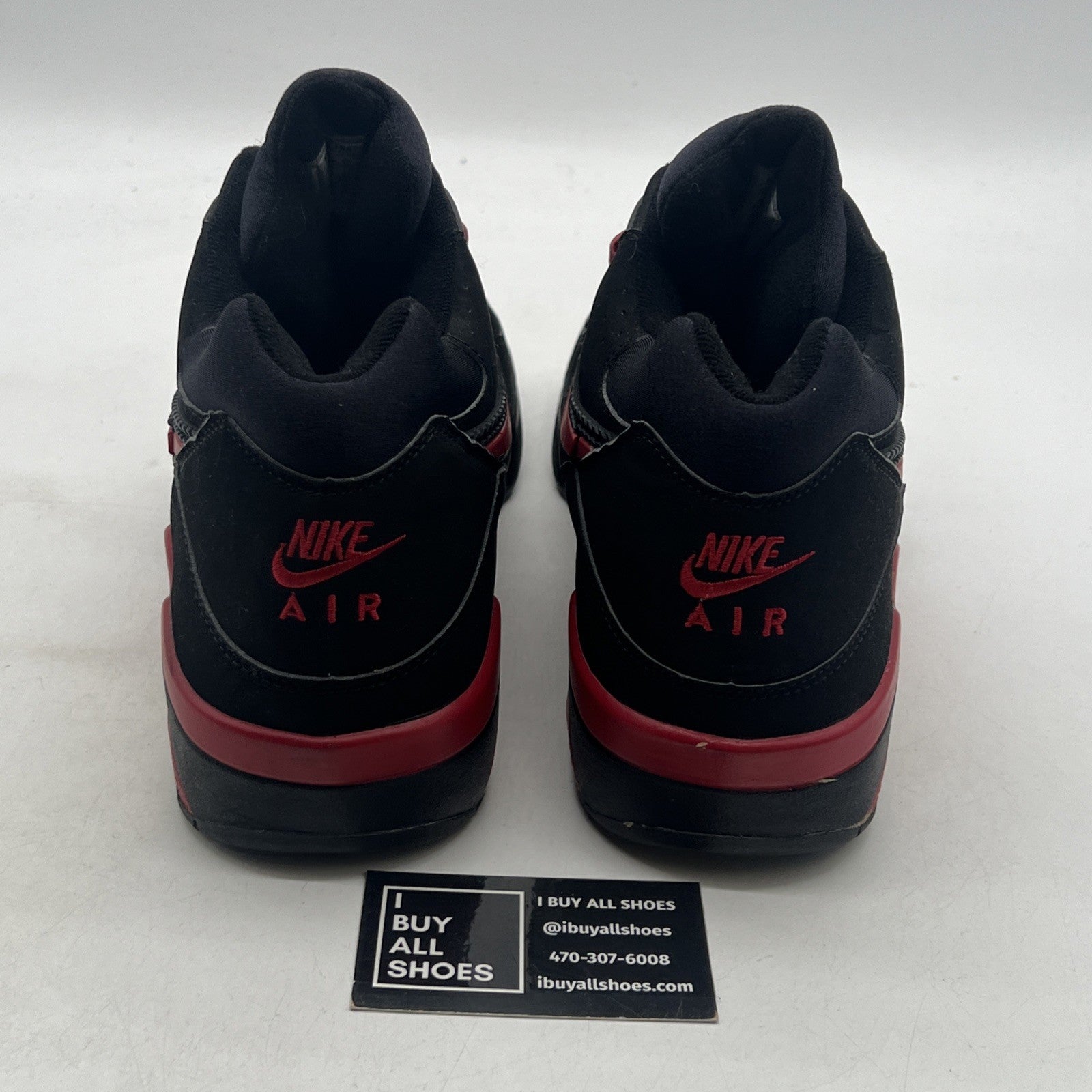 Size 13 - Nike Air Force 180 Black (310095-061)