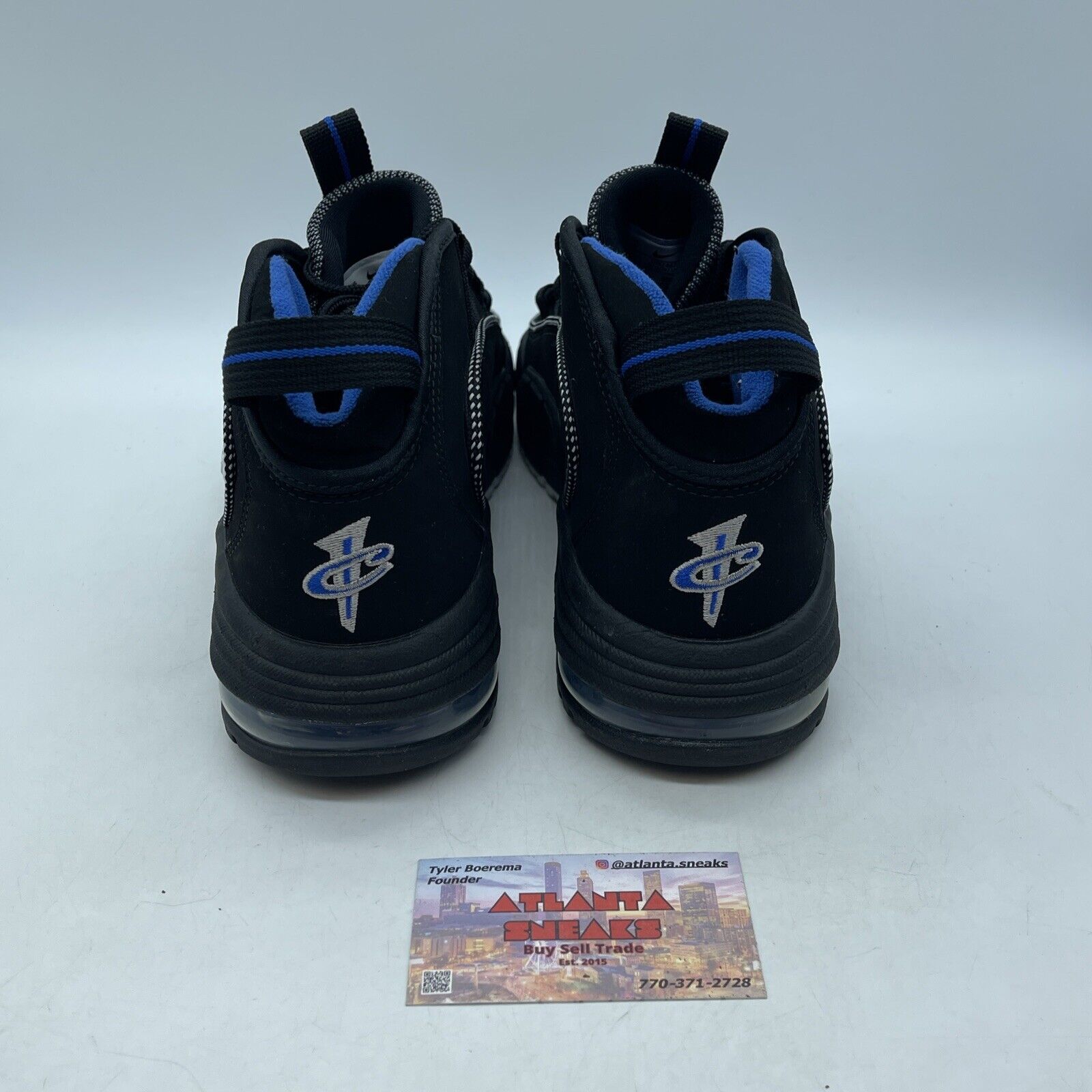 Size 10 - Nike Air Max Penny 1 Orlando Black White Suede (DN2487-001)