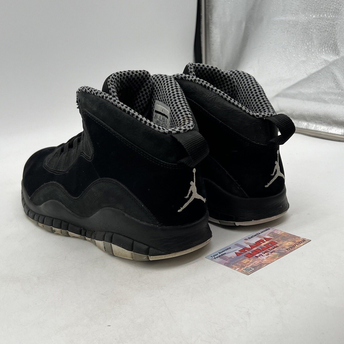 Size 10.5 - Air Jordan 10 Retro Stealth (310805-003)