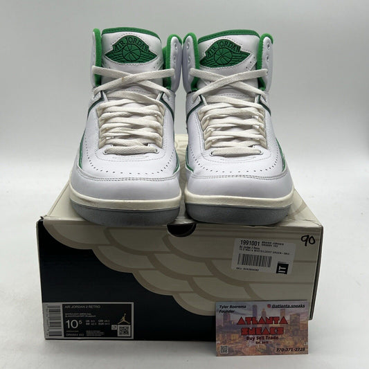 Size 10.5 - Jordan 2 Retro Lucky Green (DR8884-103)
