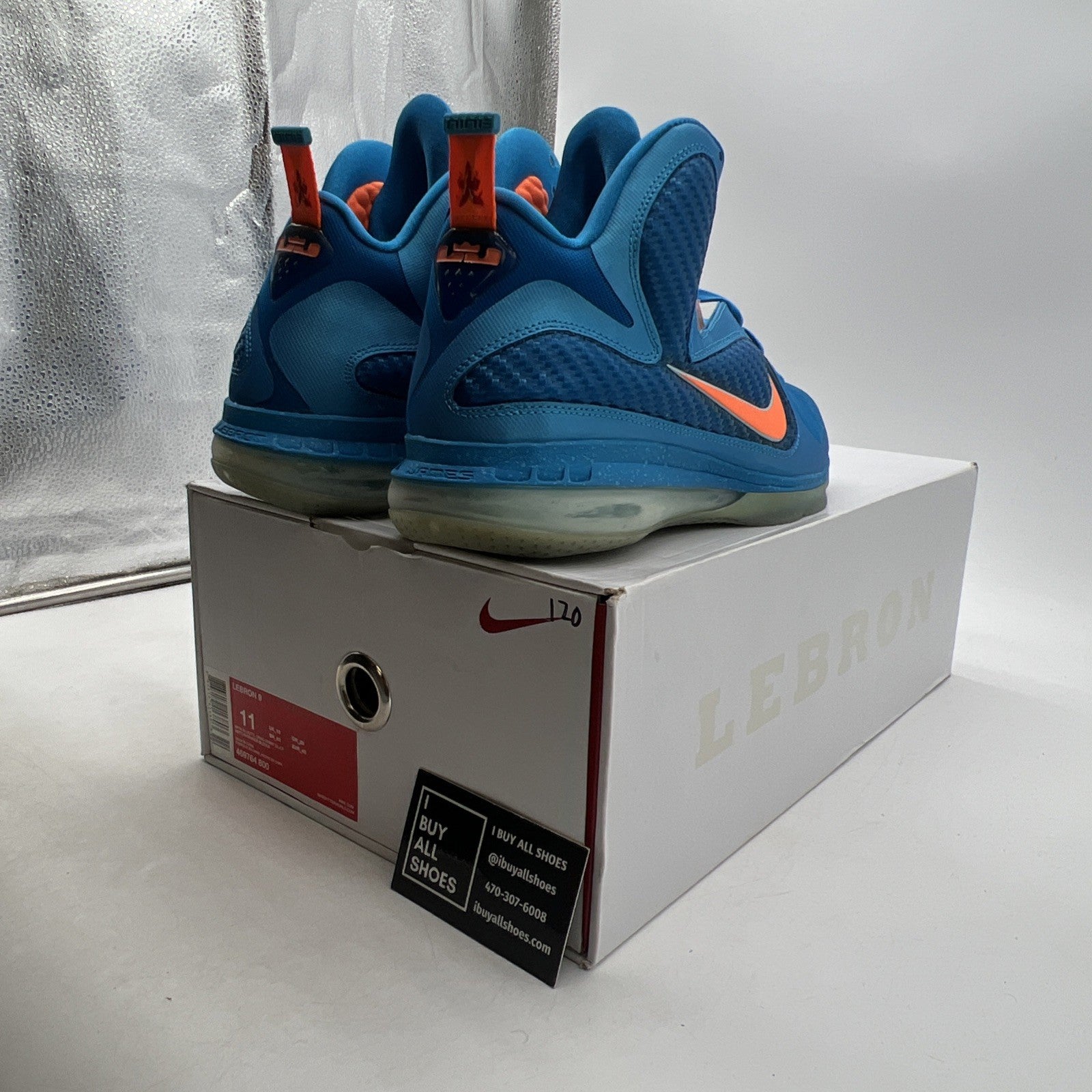 Size 11 - Nike LeBron 9 China - (469764-800)