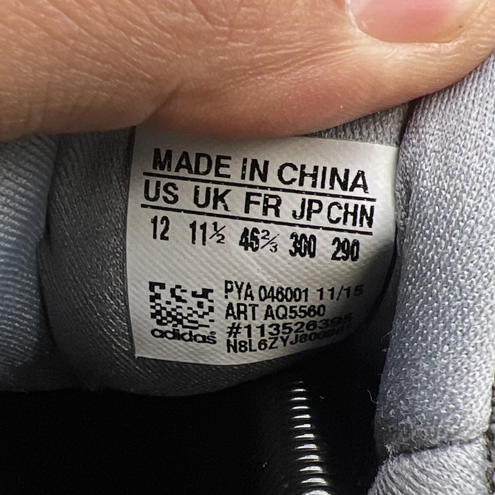 Size 12 - Adidas UltraBoost 1.0 Limited Mystery Grey (AQ5560)