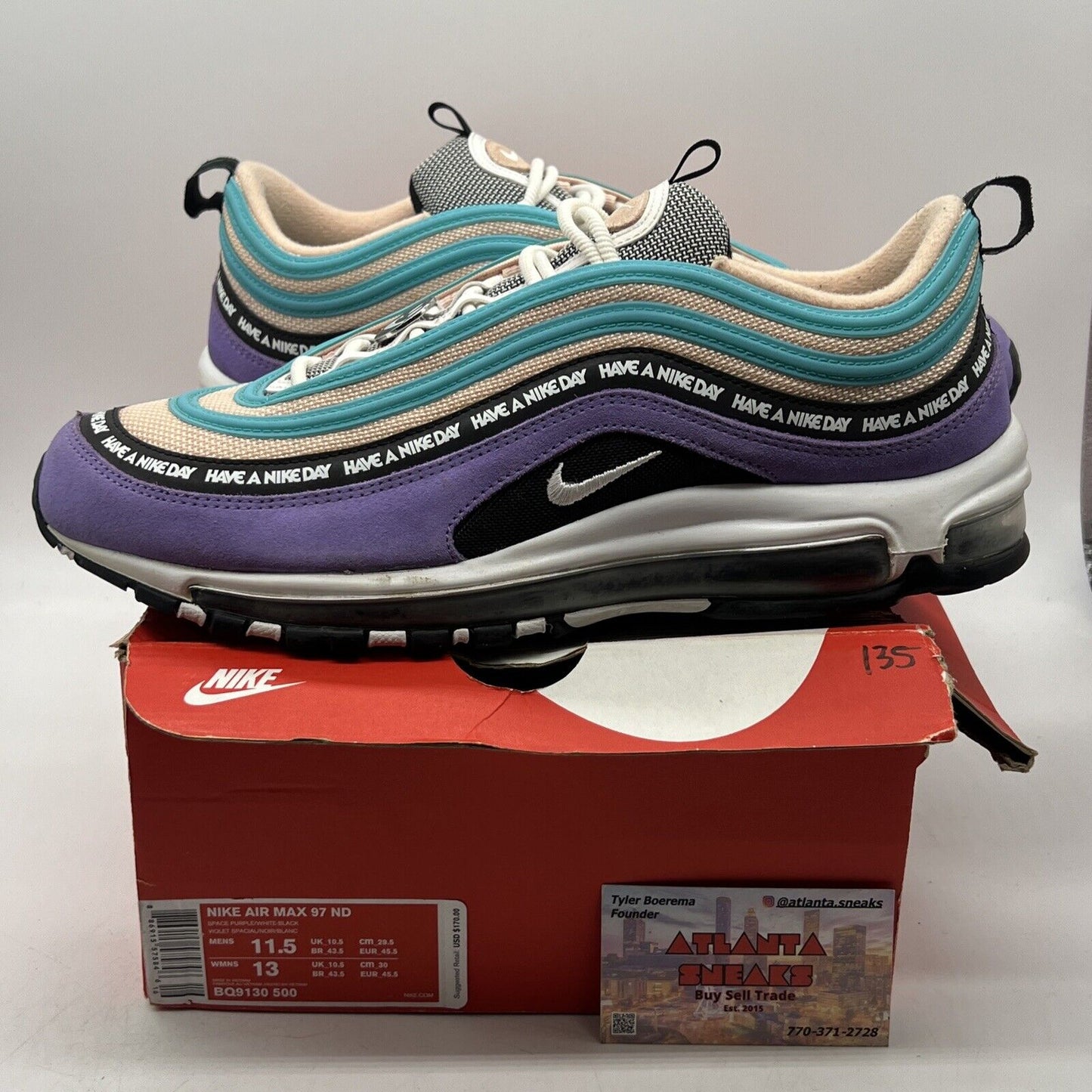 Size 11.5 - Nike Air Max 97 Have a Nike Day (BQ9130-500)