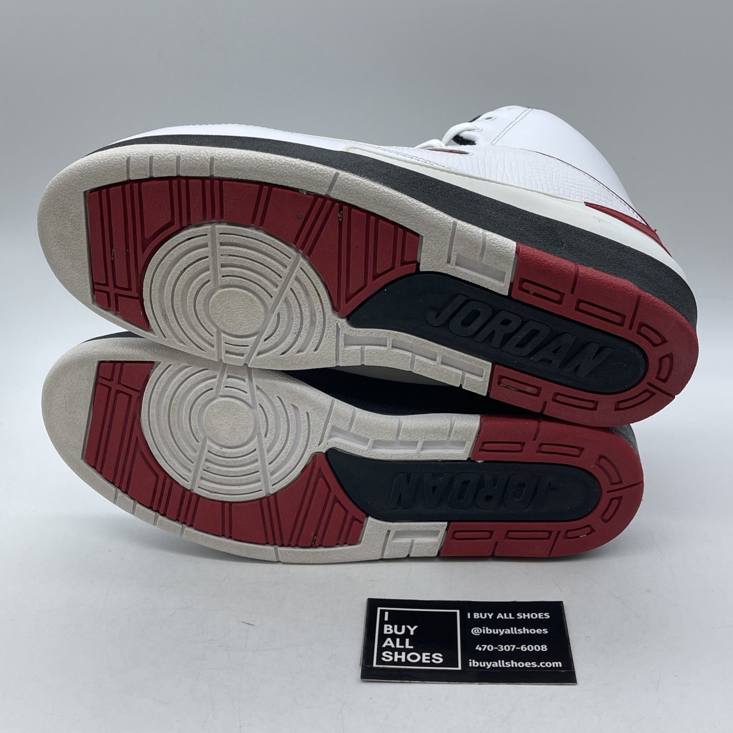 Size 9 - Air Jordan 2 Retro QF 2010 Varsity Red White Leather (395709-101)