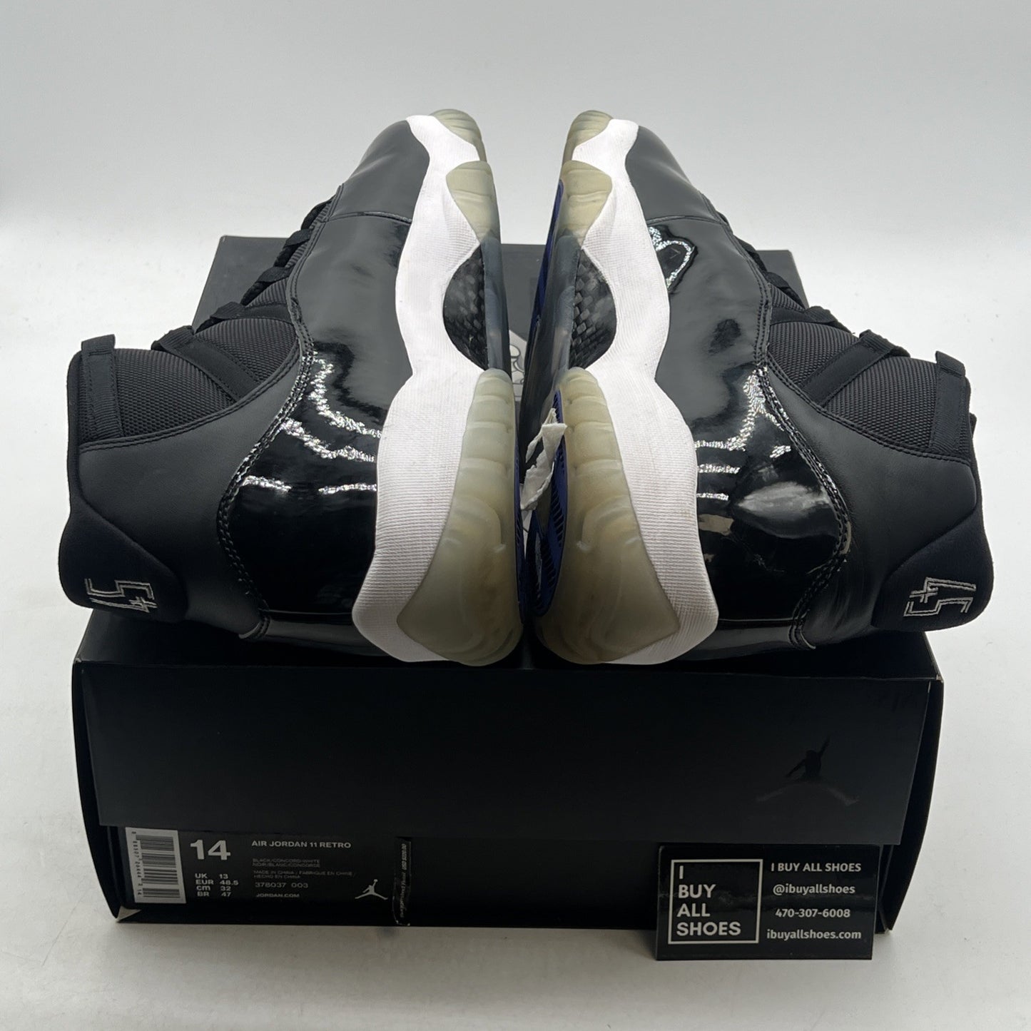 Size 14 - Air Jordan 11 Retro High Space Jam (378037-003)