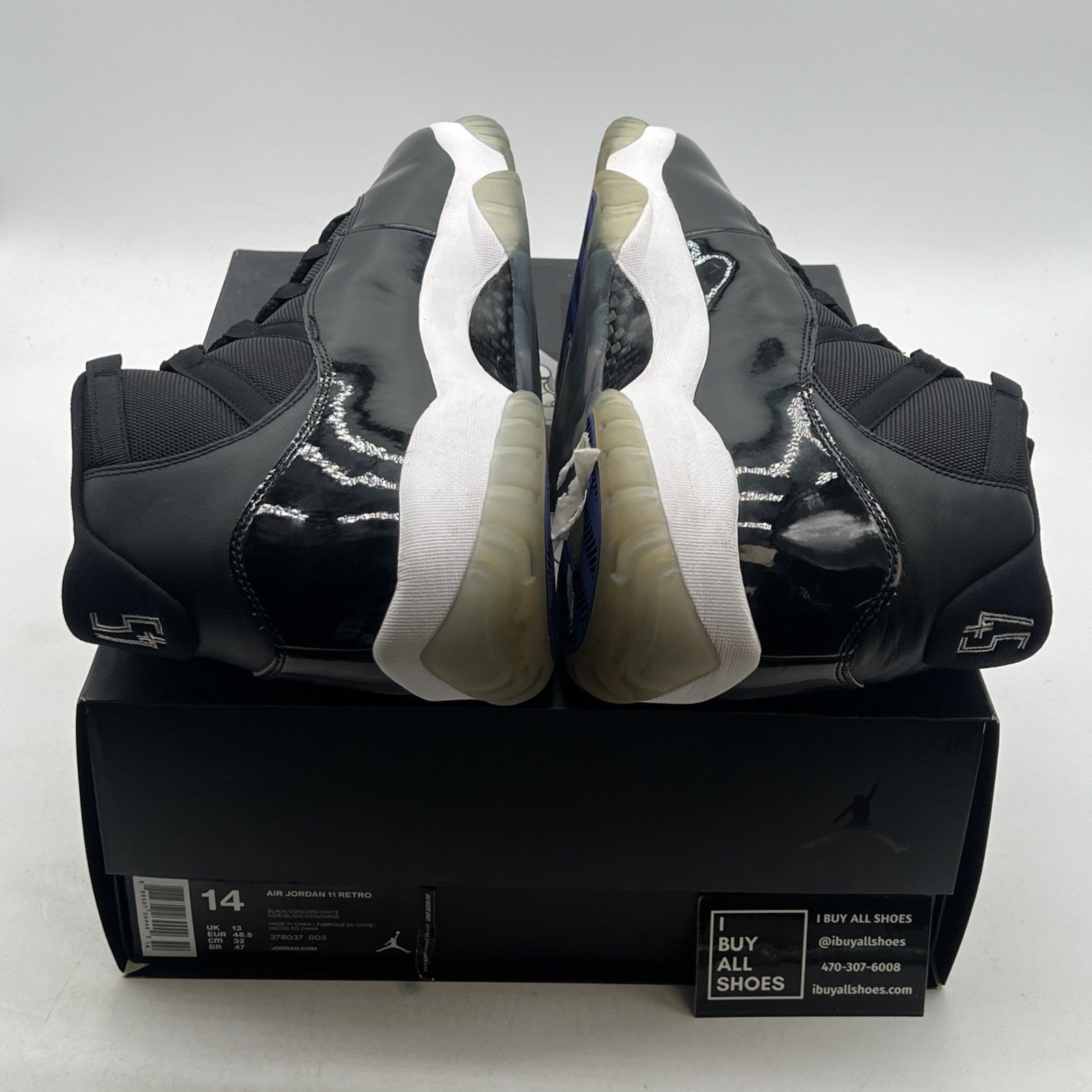 Size 14 - Air Jordan 11 Retro High Space Jam (378037-003)