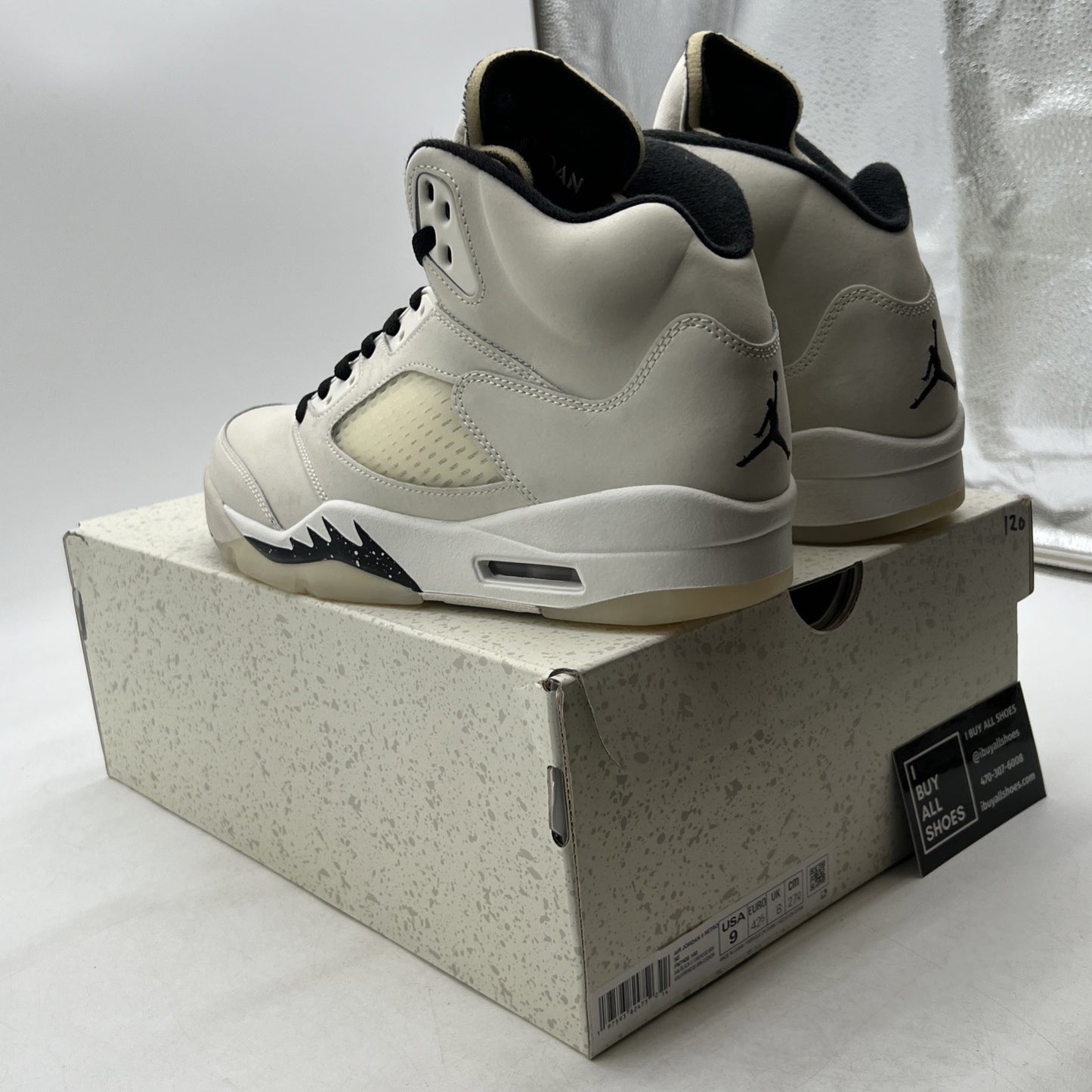 Size 9 - Air Jordan 5 Retro SE Sail (FN7405-100)