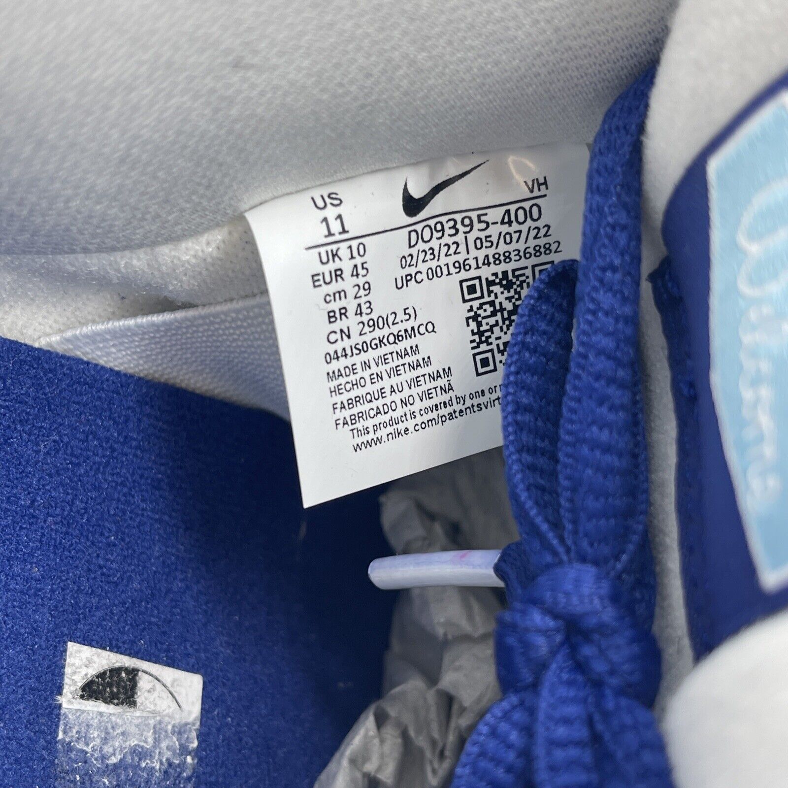 Size 11 - Nike SB Dunk Low Los Angeles Dodgers Blue White Red (DO9395-400)