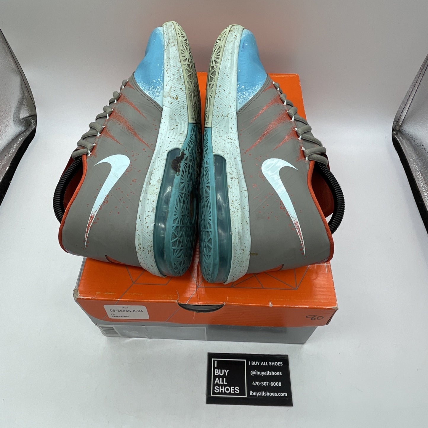 Size 8.5 - Nike KD 6 Maryland Blue Crab (599424-400)