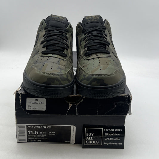 Size 11.5 - Nike Air Force 1 '07 LV8 Low Reflective Camo (718152-203)
