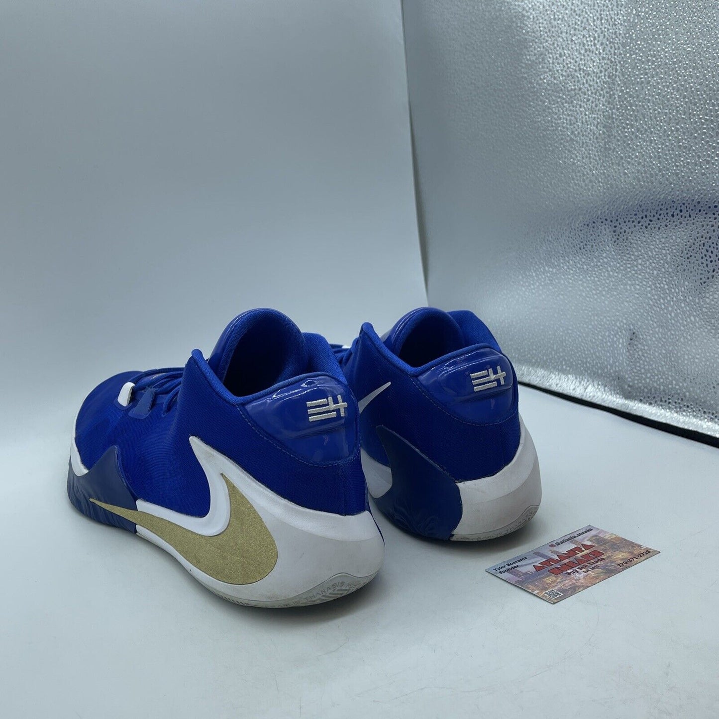 Size 13 - Nike Zoom Freak 1 Greece Blue White Gold (BQ5422-400)