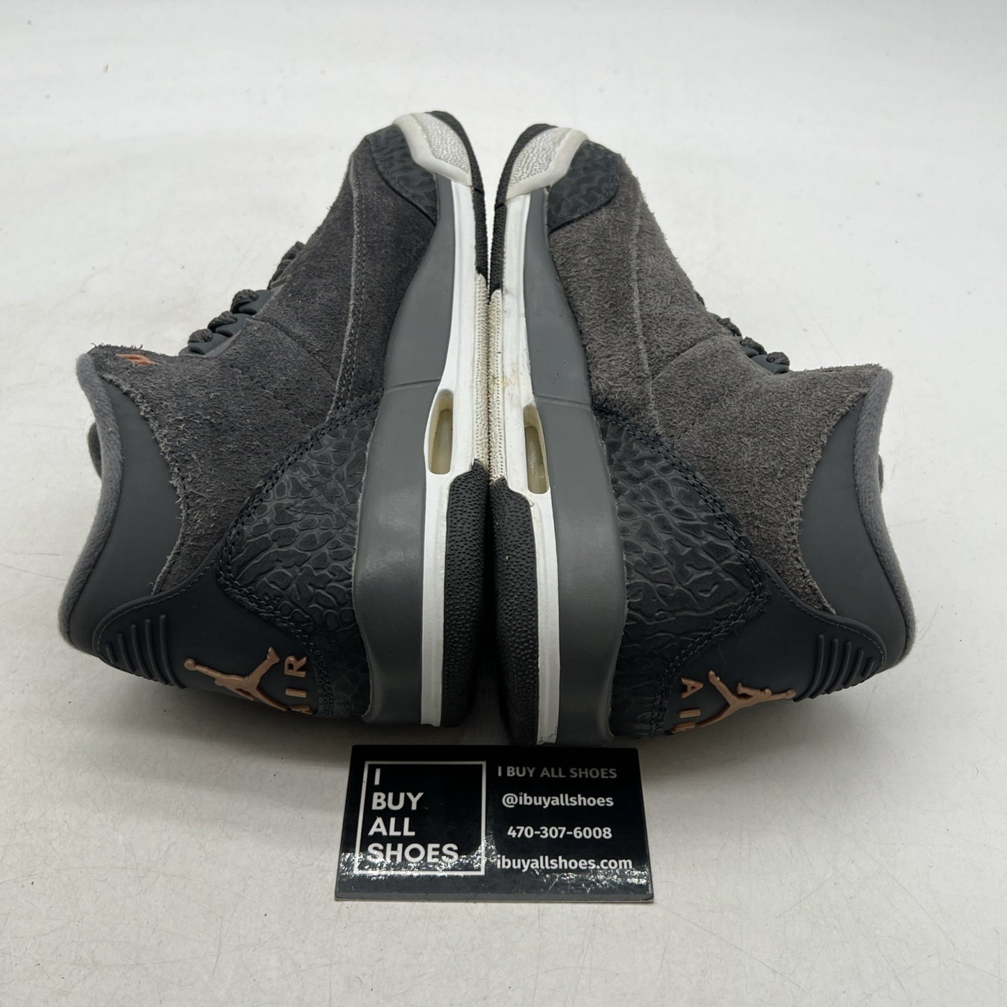 Size 5.5Y - Air Jordan 3 Retro Mid Anthracite (441140-035)