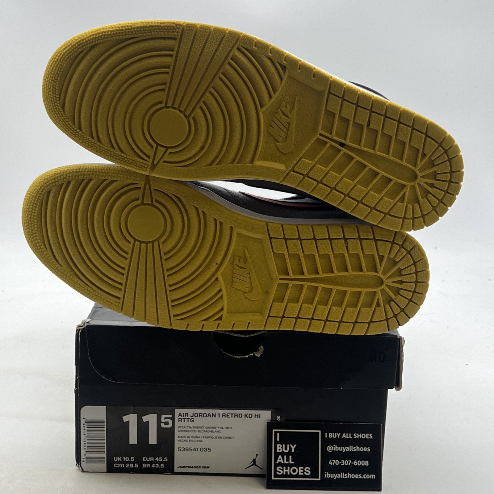 Size 11.5 - Jordan AJKO Retro RTTG High Barcelona (539541-035)