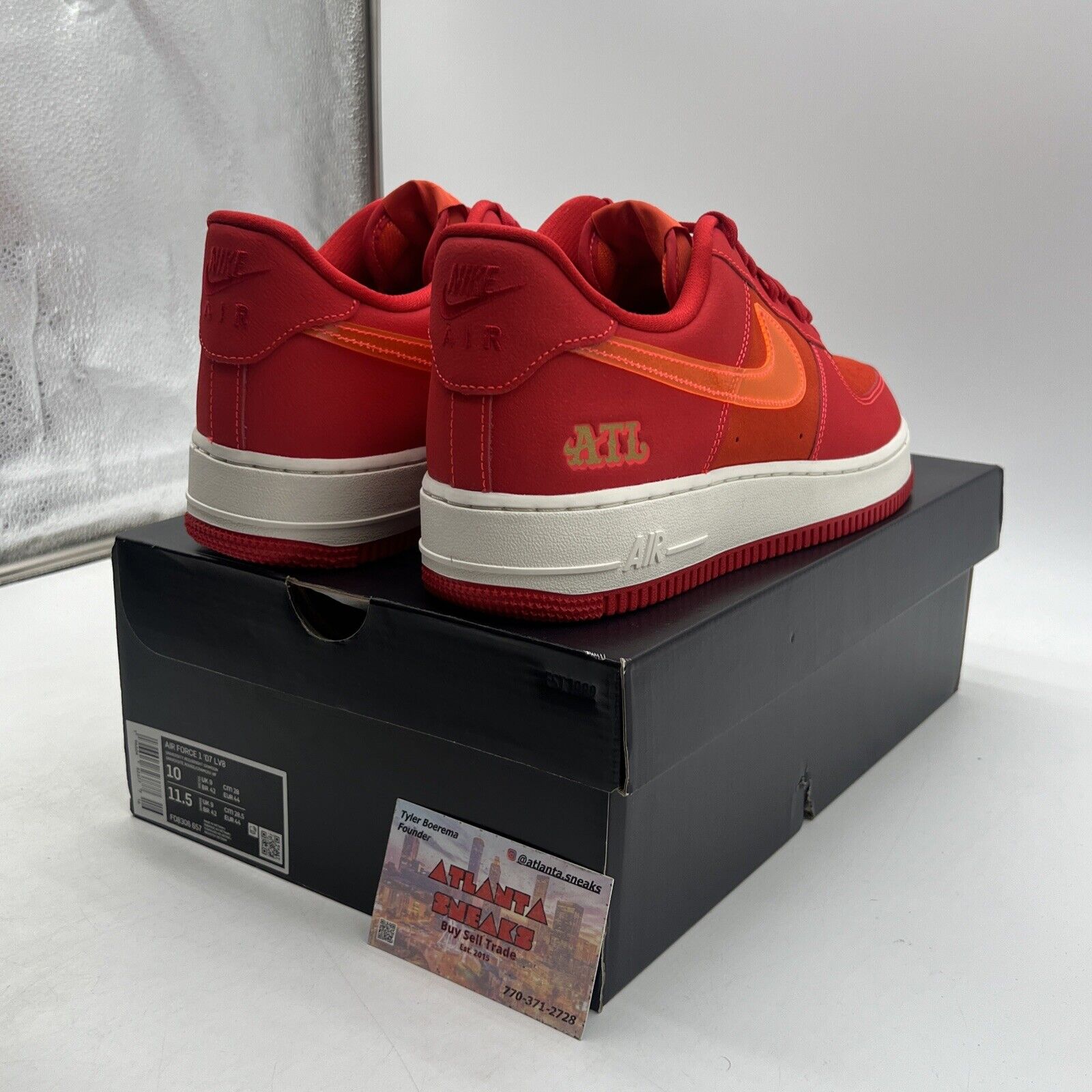 Size 10 - Nike Air Force 1 '07 ATL (FD8306-657)