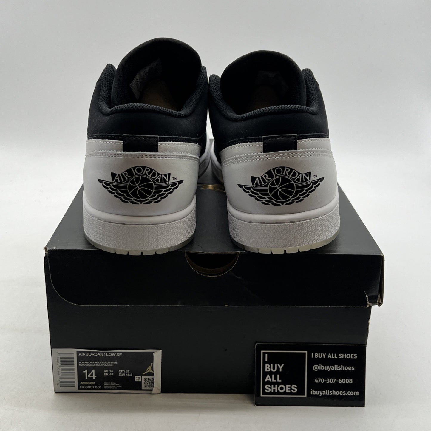 Size 14 - Air Jordan 1 Low SE Diamond (DH6931-001)