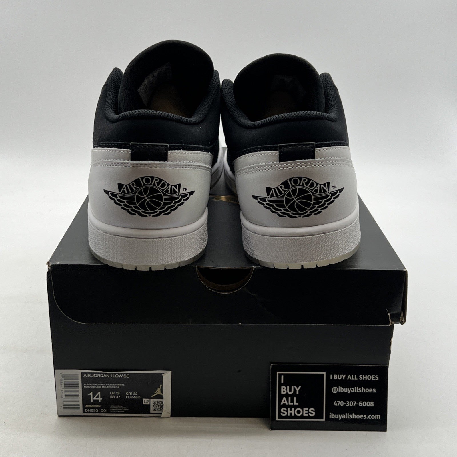Size 14 - Air Jordan 1 Low SE Diamond (DH6931-001)