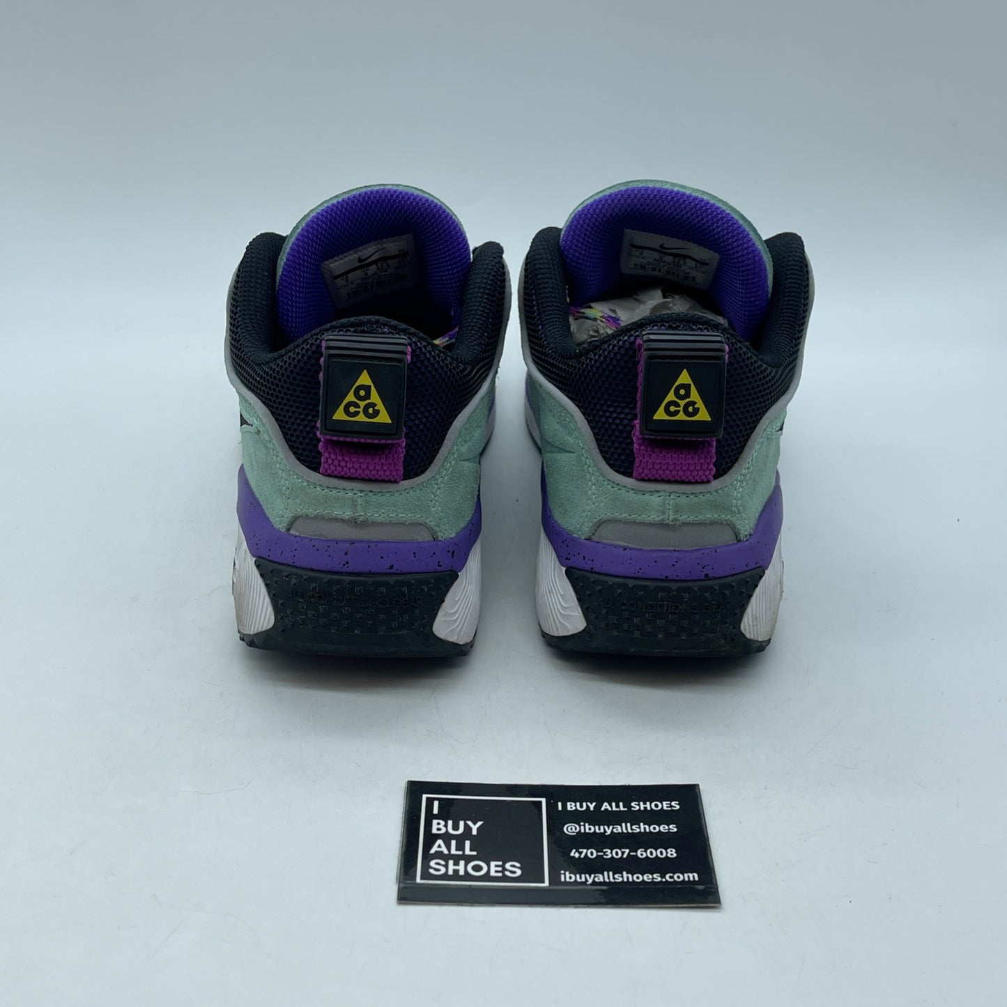Size 9 - Nike ACG Dog Mountain Emerald Rise Purple Blue Suede (AQ0916-300)