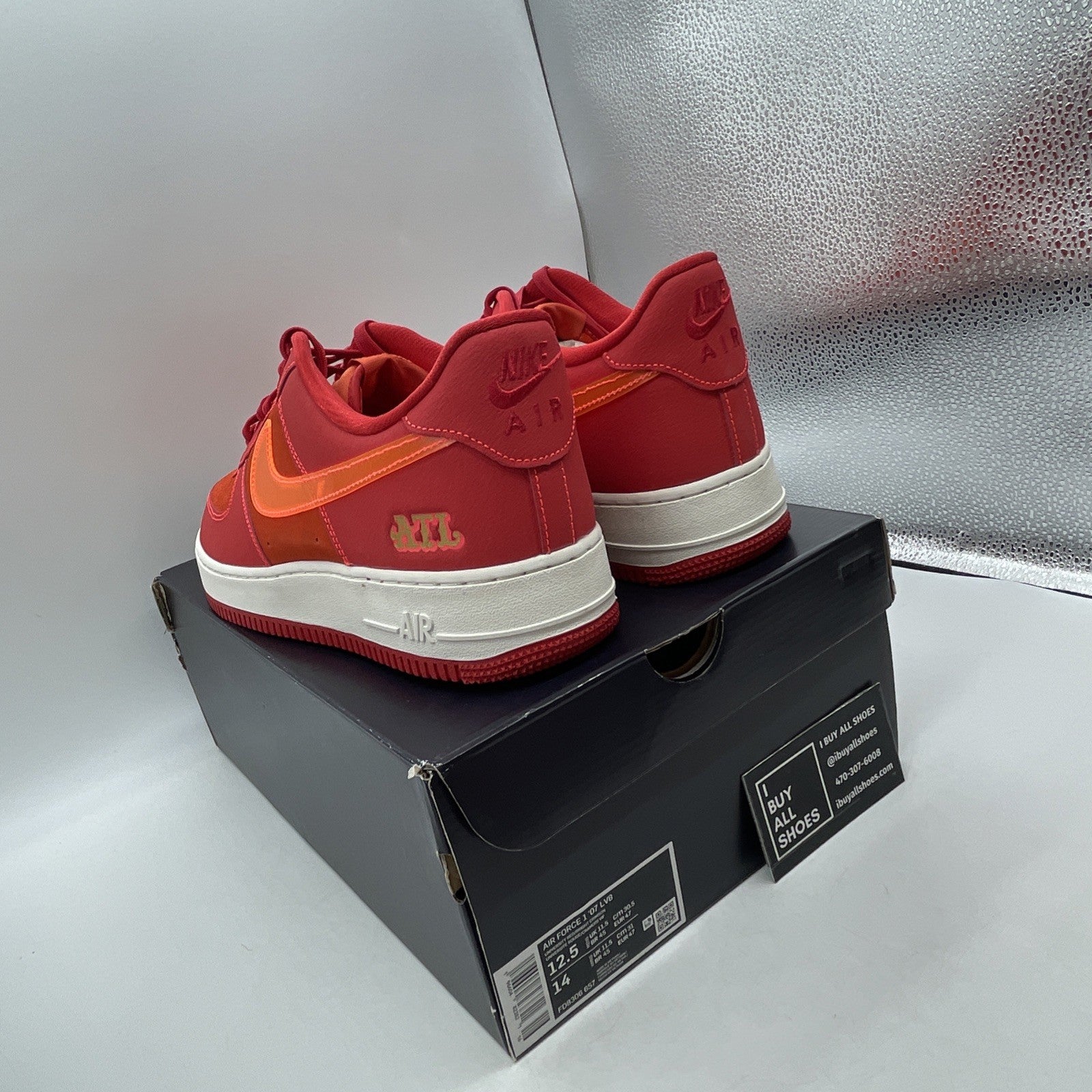Size 12.5 - Nike Air Force 1 '07 ATL (FD8306-657)