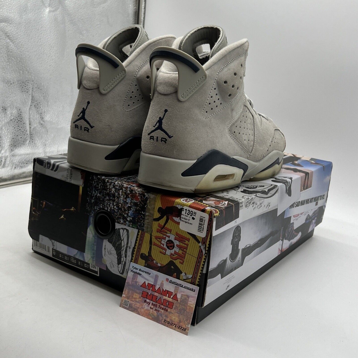 Size 12 - Jordan 6 Retro Mid Georgetown (CT8429-012)