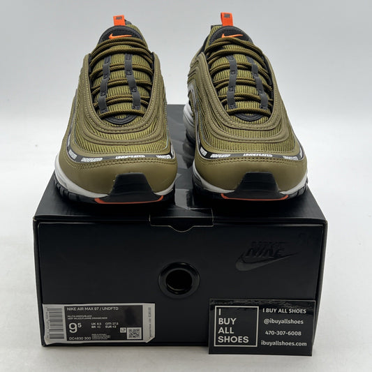Size 9.5 - Nike Undefeated x Air Max 97 Militia Green (DC4830-300)