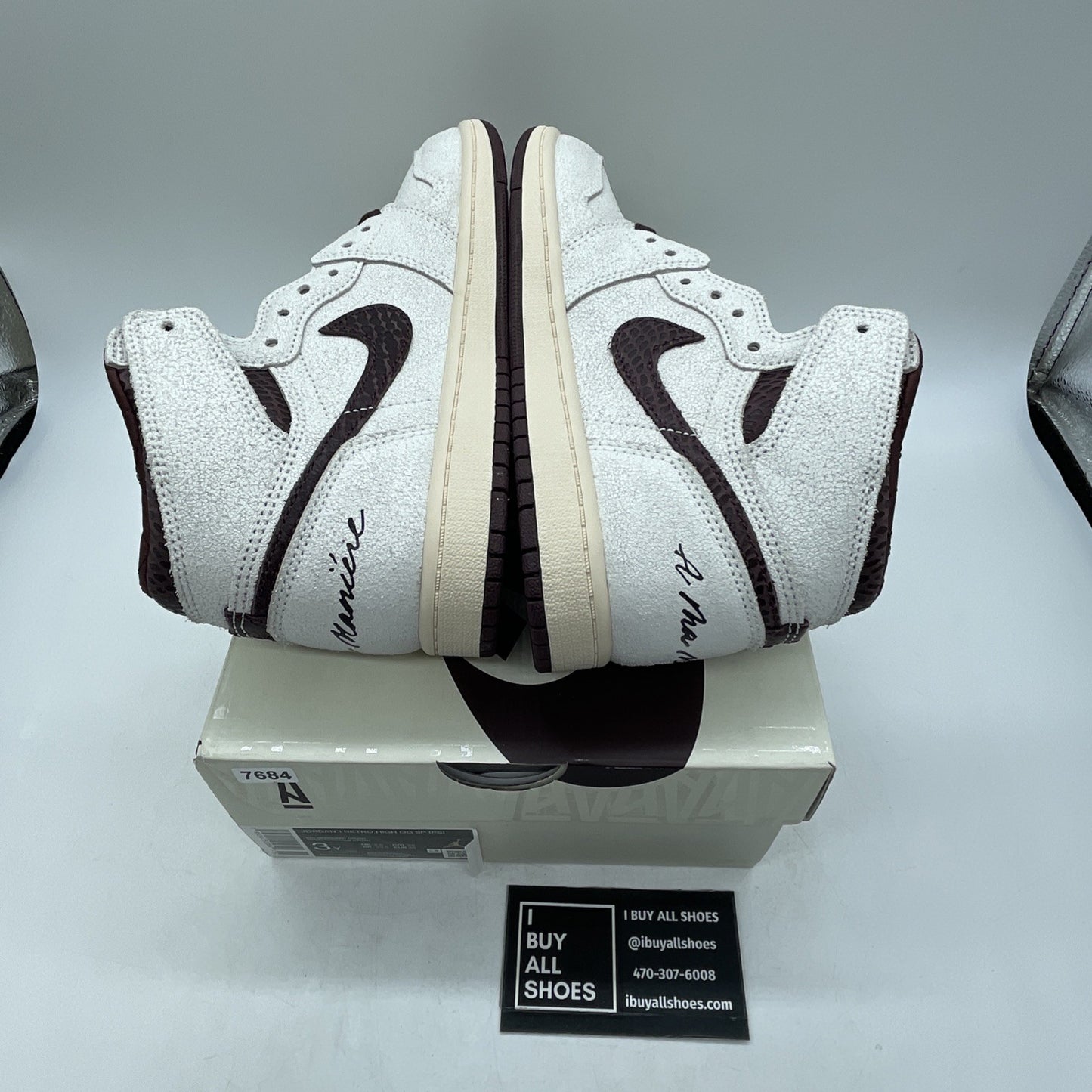 Size 3Y - Air Jordan 1 OG x A Ma Maniere High Airness (DO7099-100)