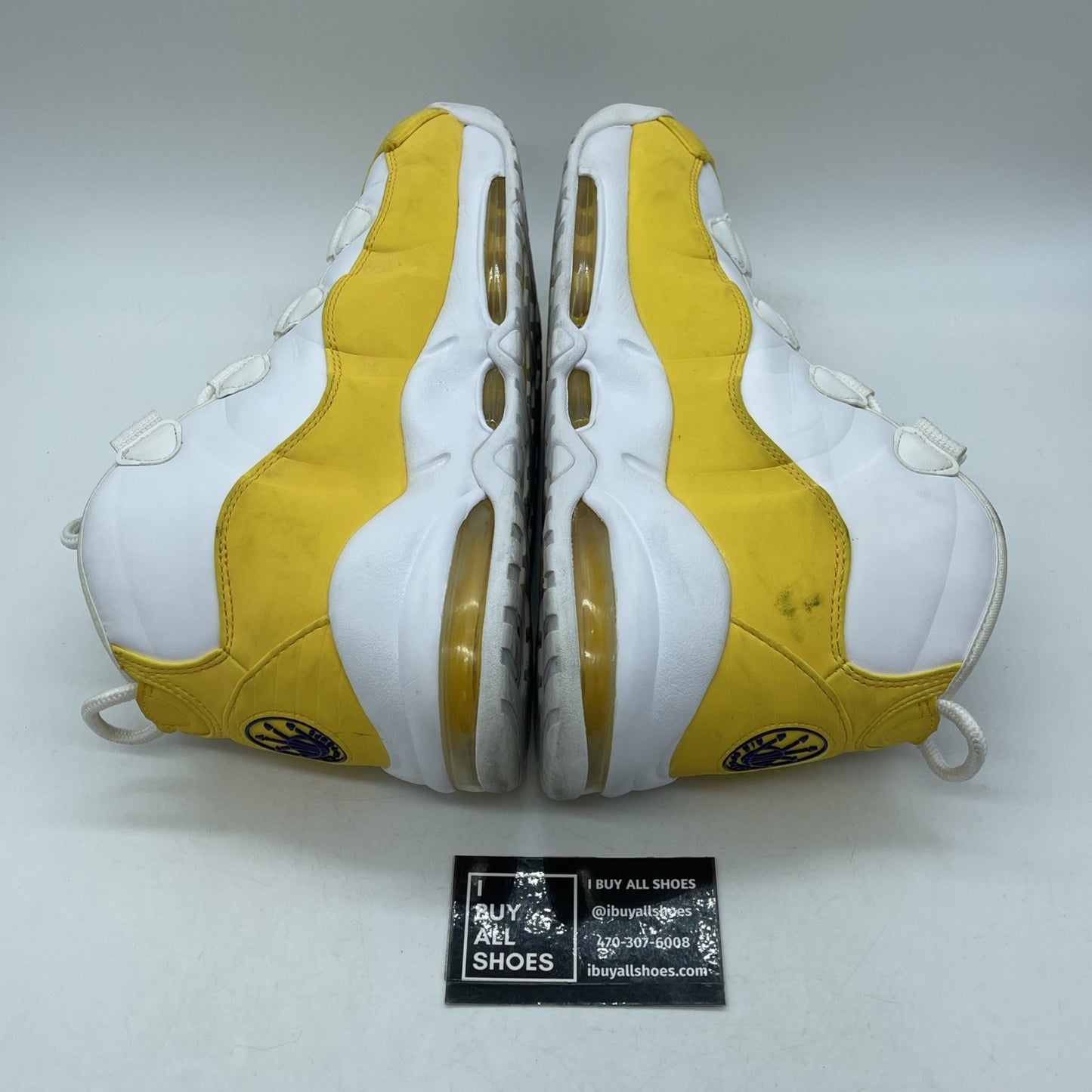 Size 10 - Nike Air Max Uptempo 95 2019 Lakers White Suede (CK0892-102)