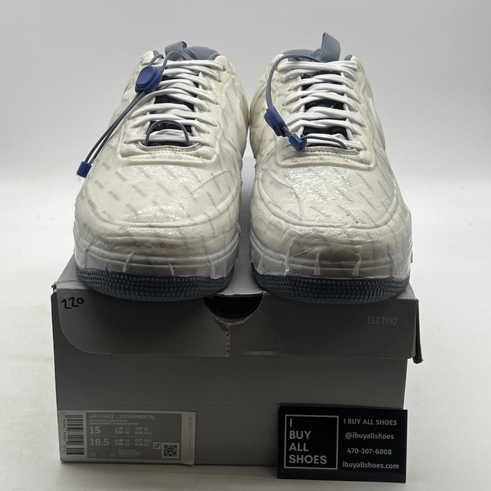 Size 15 - Nike USPS x Air Force 1 Experimental Low Postal Service (CZ1528-100)