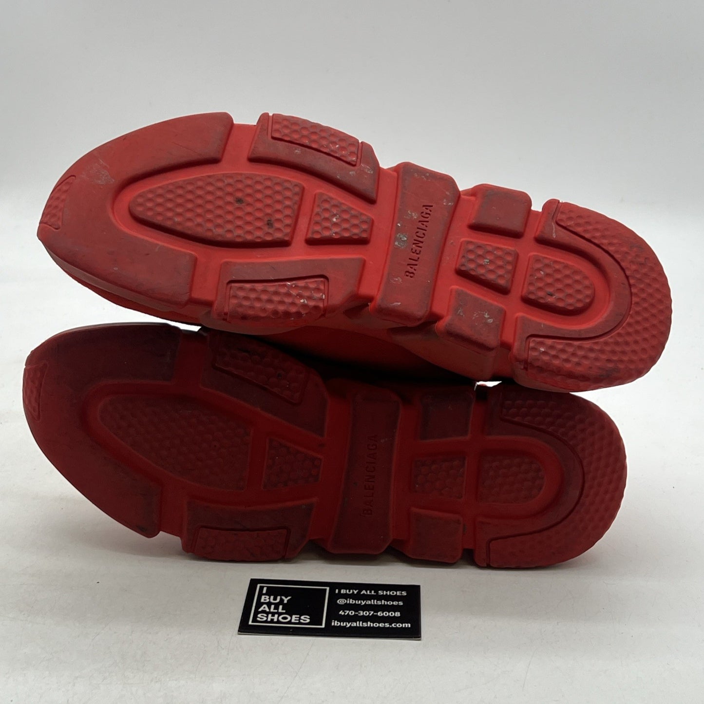 Size 12 - Balenciaga Speed Trainer Red