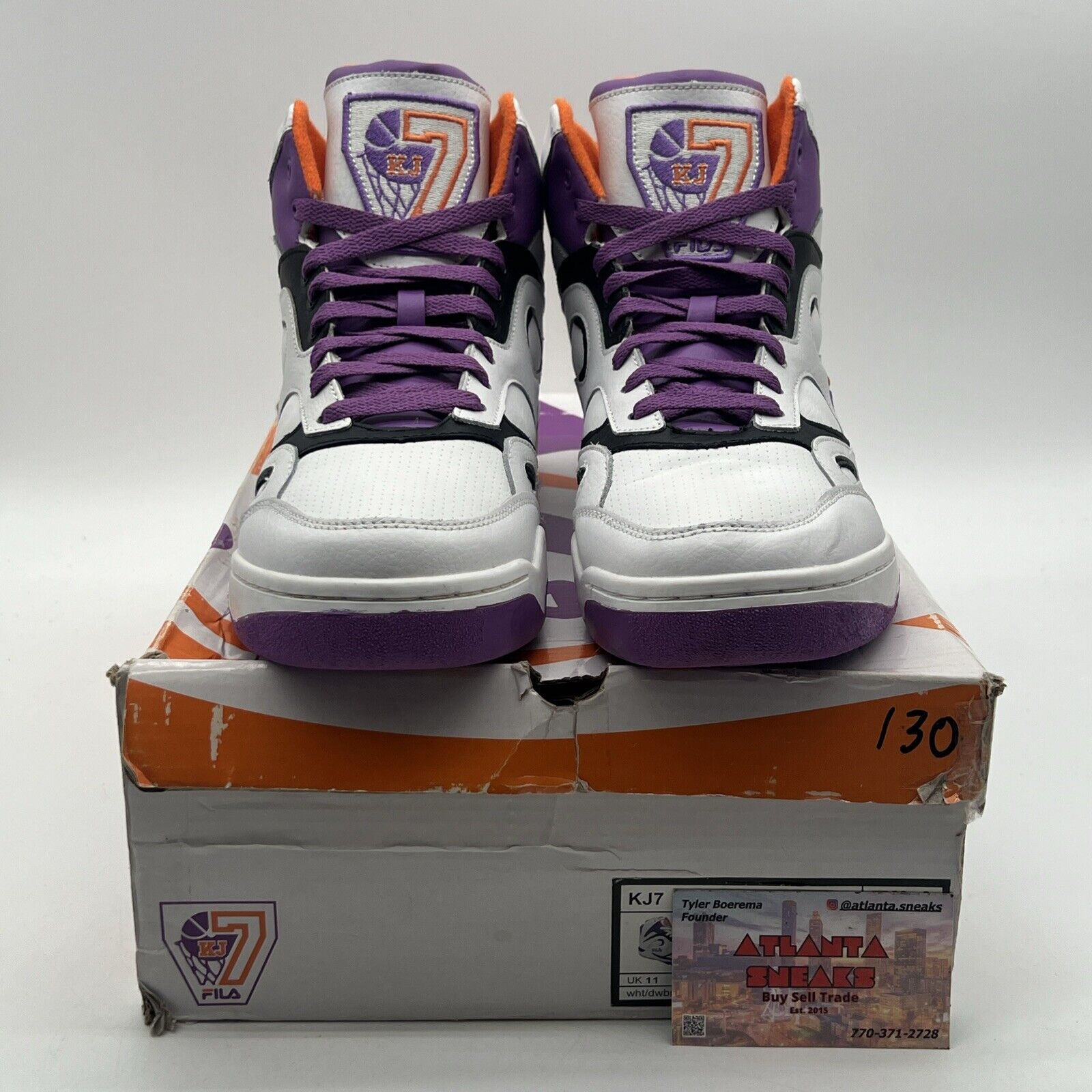 FILA KJ7 Kevin Johnson Mens Size 10.5 Phoenix Suns Mens (1VB90079-184)