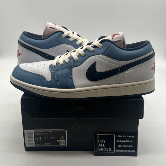 Size 11 - Air Jordan 1 SE Low Motion Pack Armory Blue (HM3711-144)