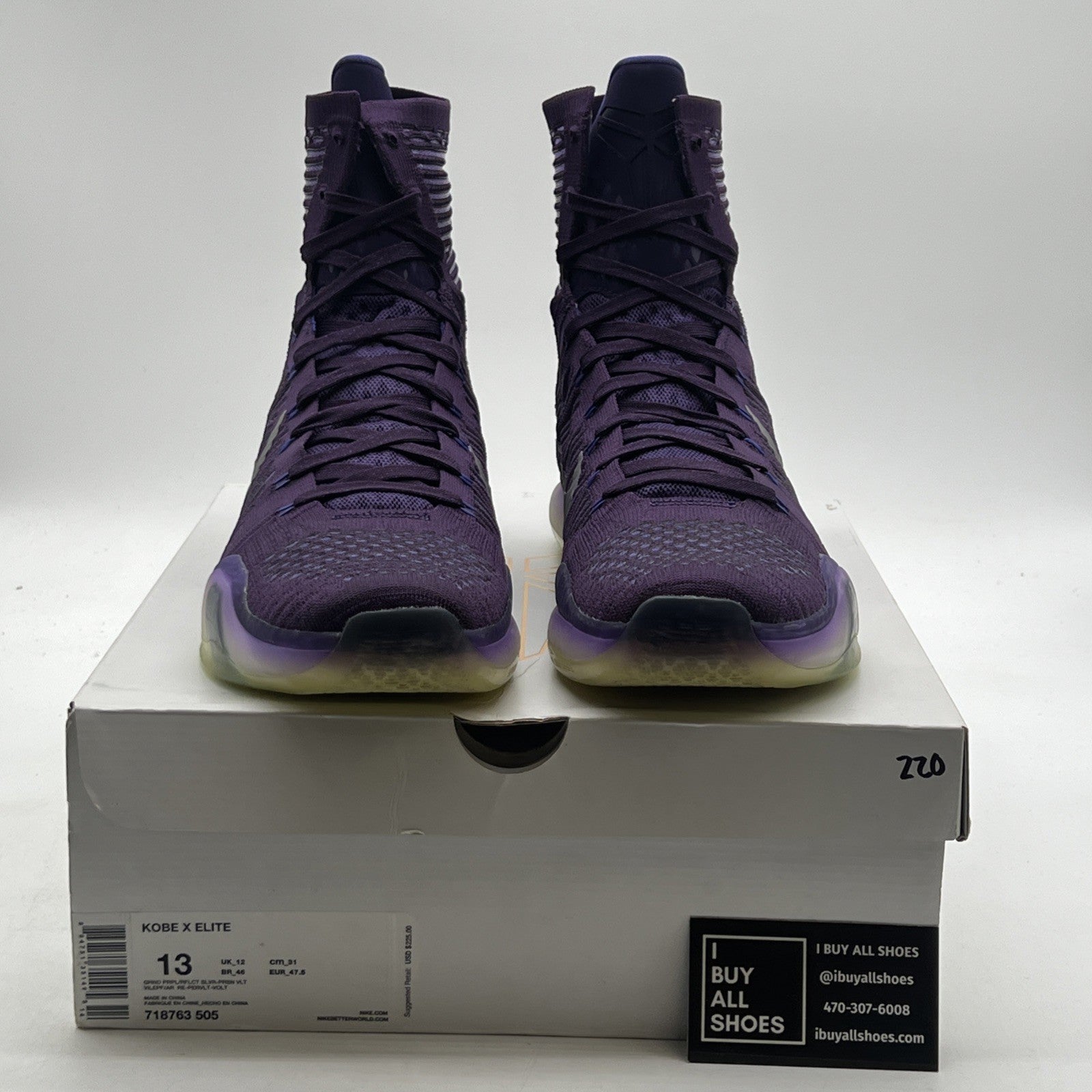 Size 13 - Nike Kobe 10 Elite Team (718763-505)