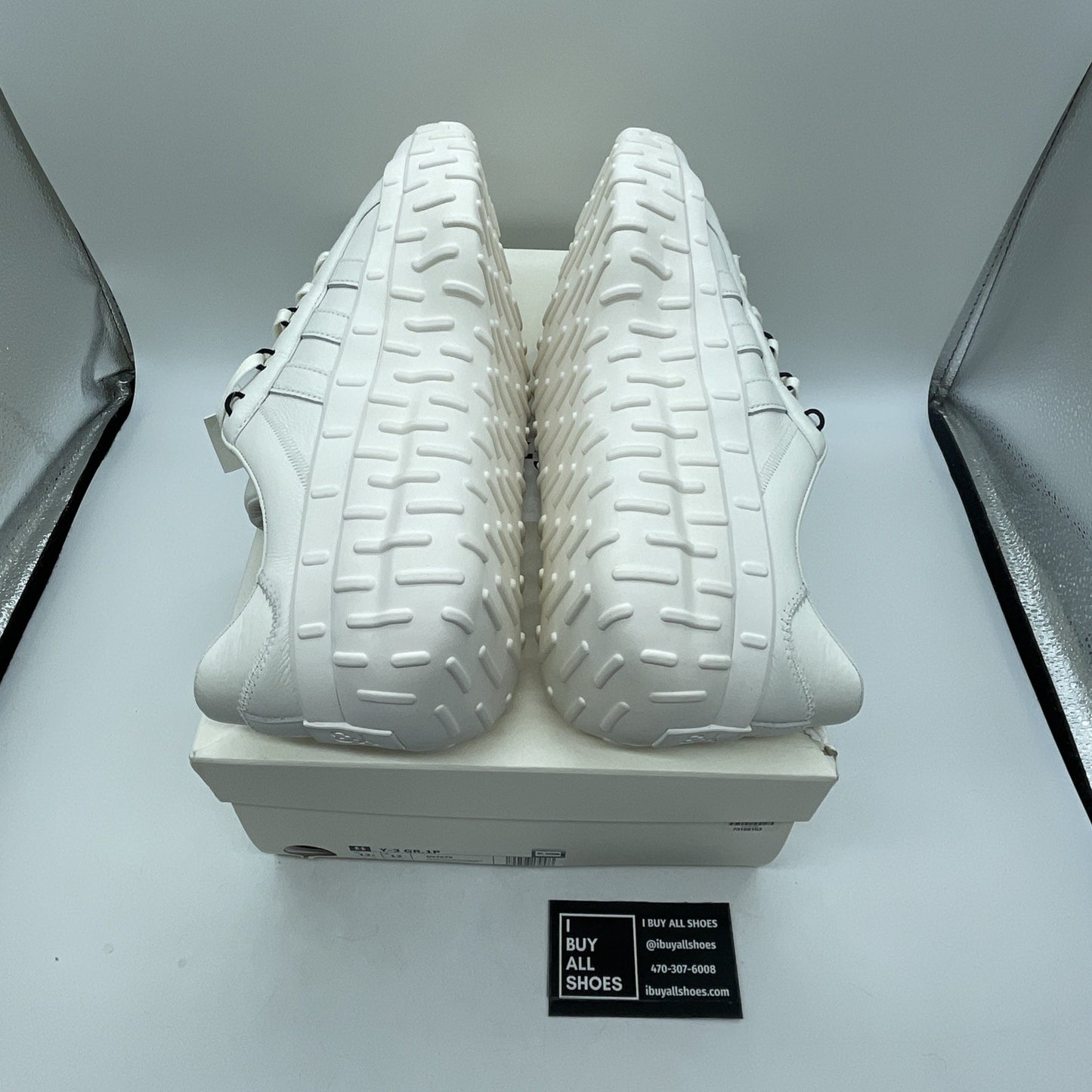 Size 12.5 - Adidas Y-3 GR.1P Core White (GV7679)