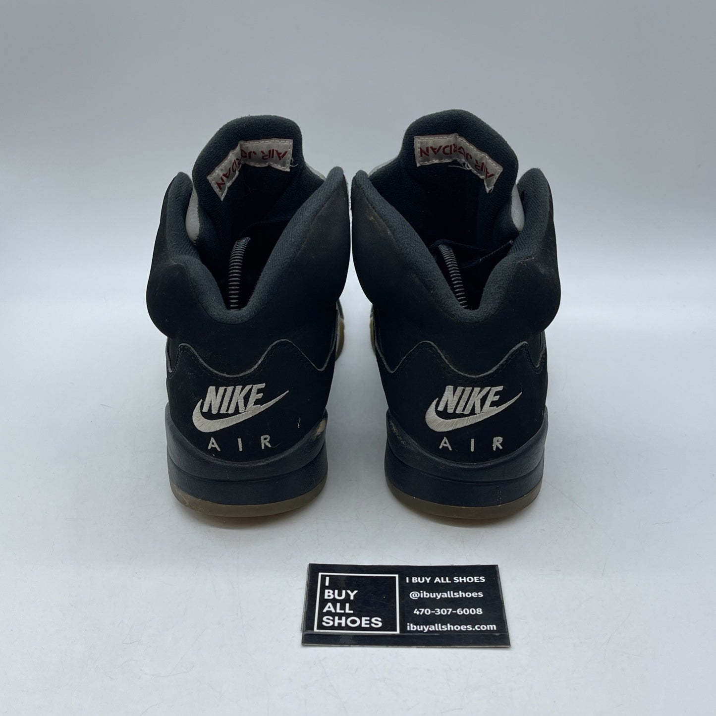 Size 8.5 - Air Jordan 5 OG Mid Metallic Silver (845035-003)