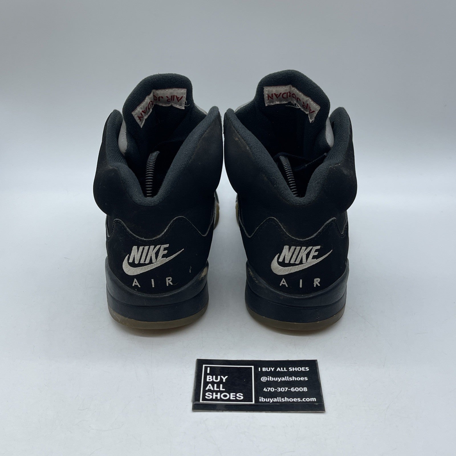 Size 8.5 - Air Jordan 5 OG Mid Metallic Silver (845035-003)