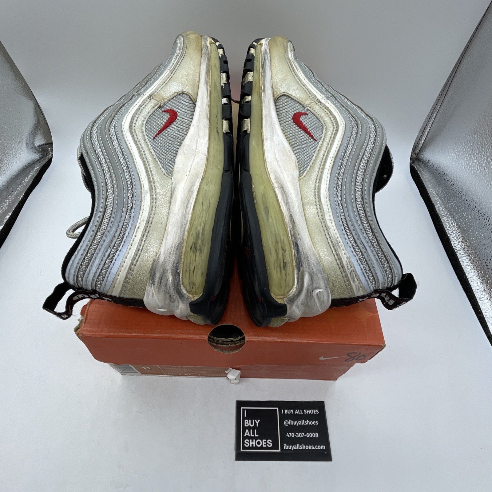 Size 11 - Nike Air Max '97 Classic HOA Silver (313105-061)