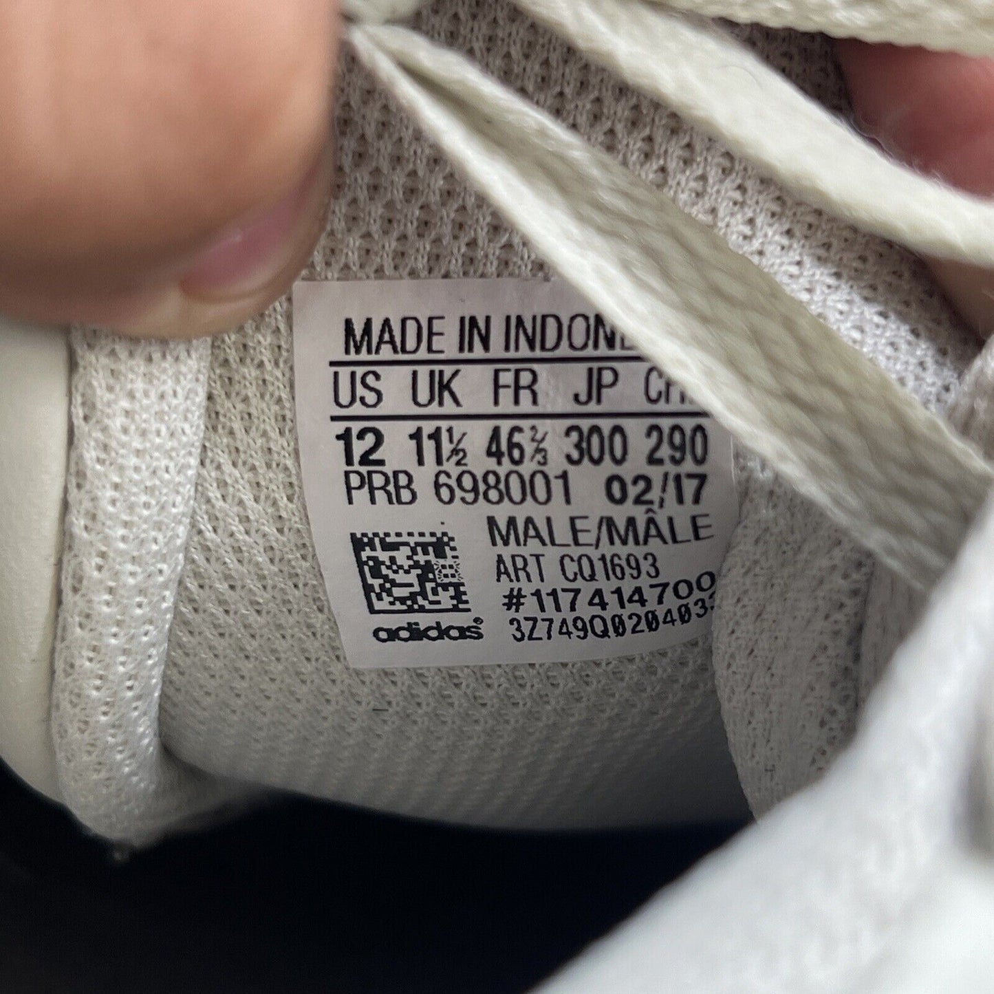 Size 12 - adidas Yeezy Powerphase Calabasas OG Leather (CQ1693)