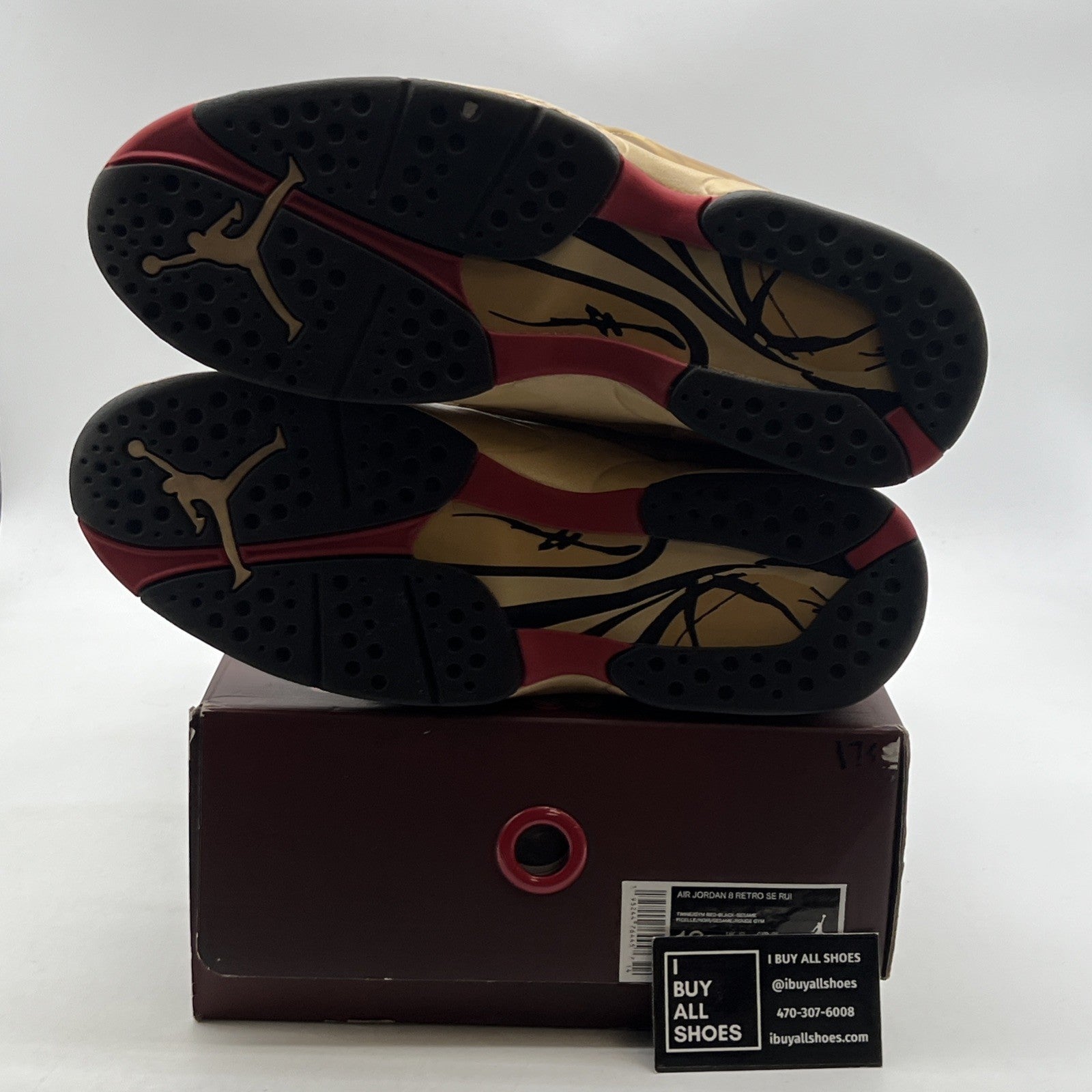 Size 13 - Rui Hachimura x Air Jordan 8 Retro SE Black Samurai (DO2496-700)