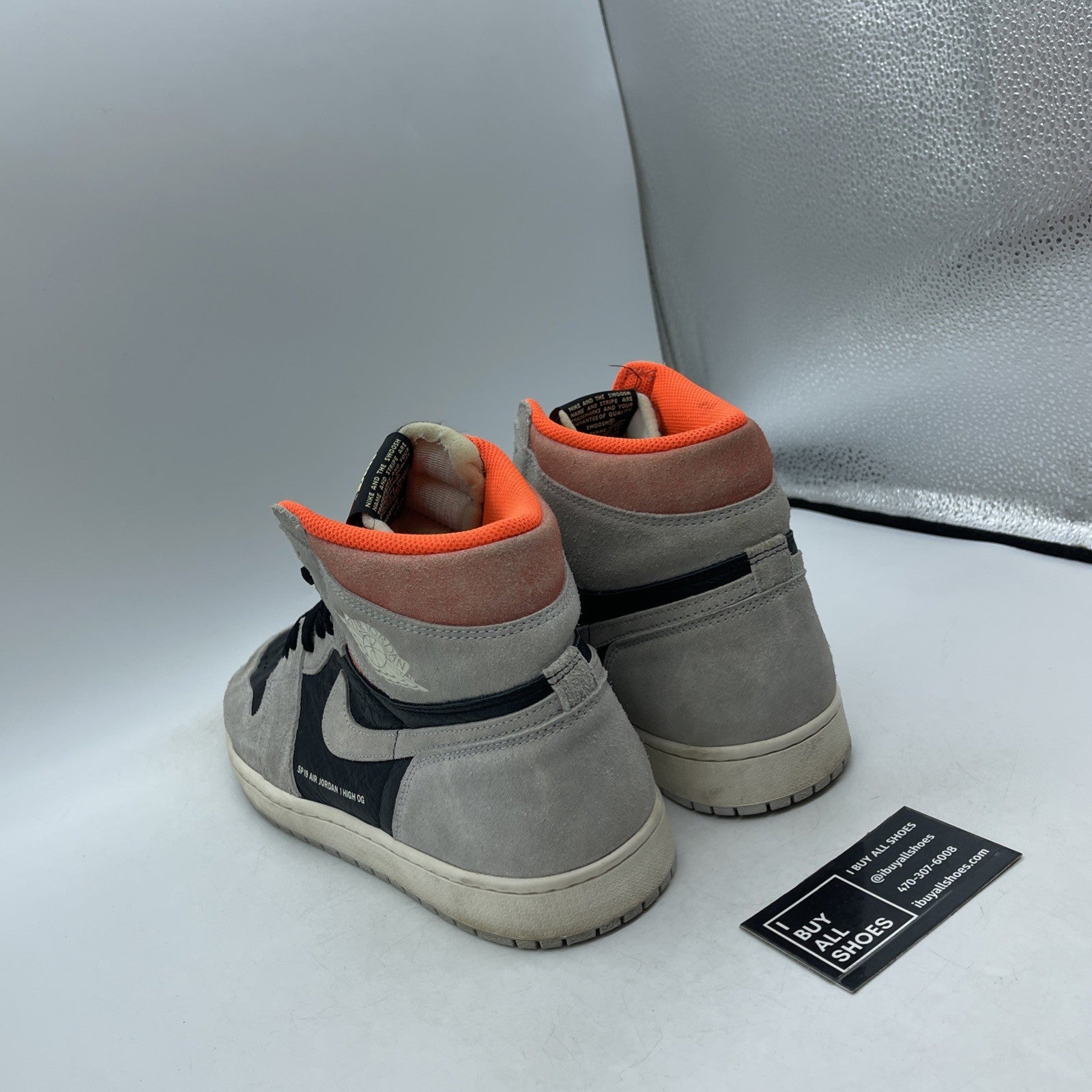Size 13 - Air Jordan 1 Retro OG High Neutral Grey (555088-018)