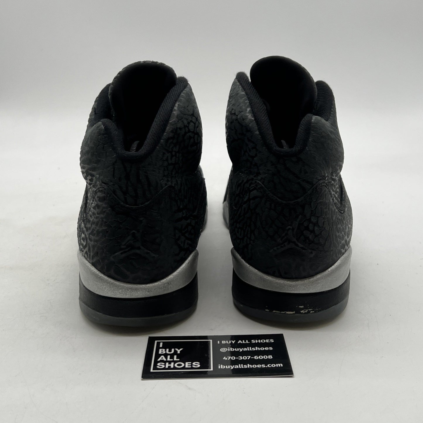 Size 10.5 - Air Jordan 5 Retro 3Lab5 Elephant Print (599581-003)