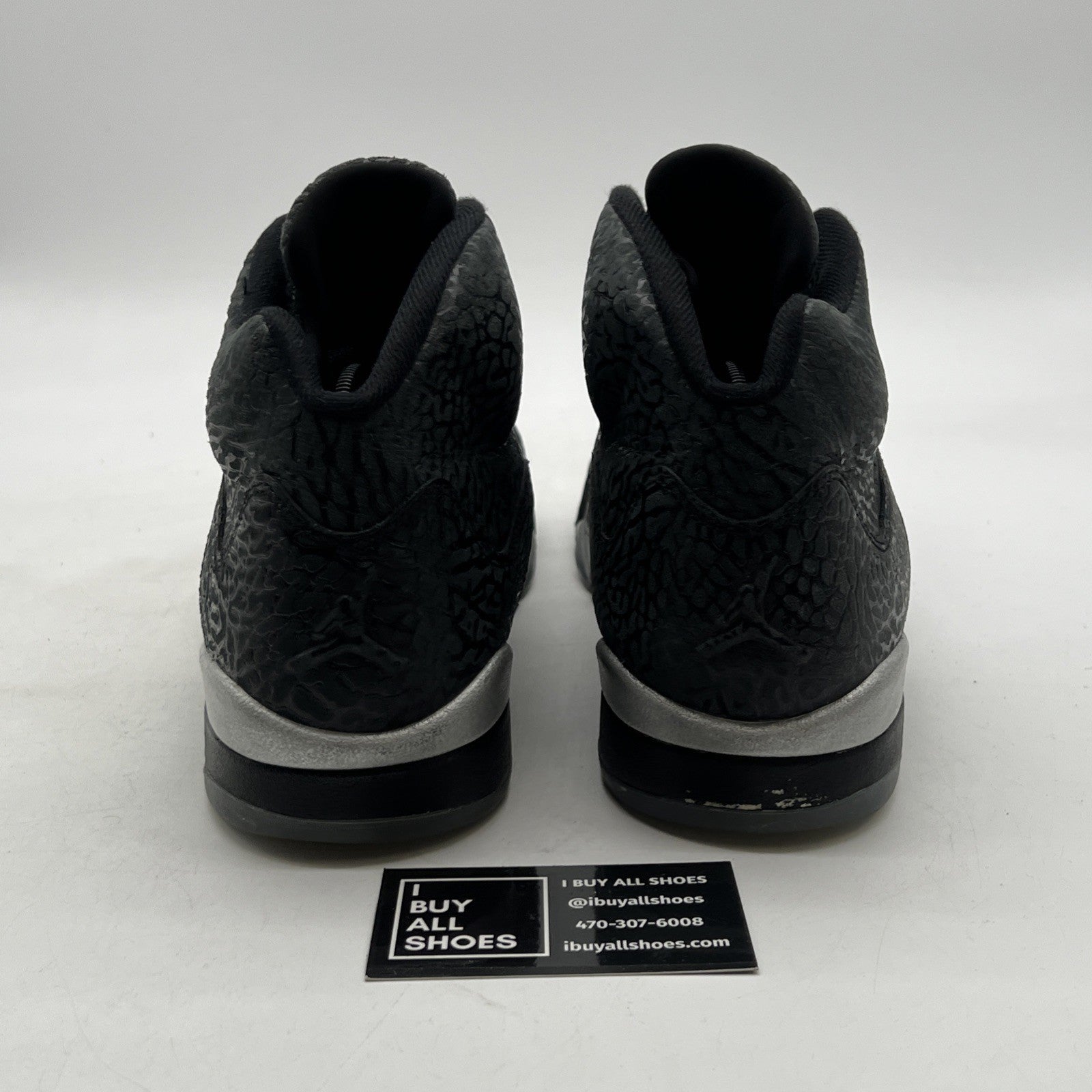 Size 10.5 - Air Jordan 5 Retro 3Lab5 Elephant Print (599581-003)