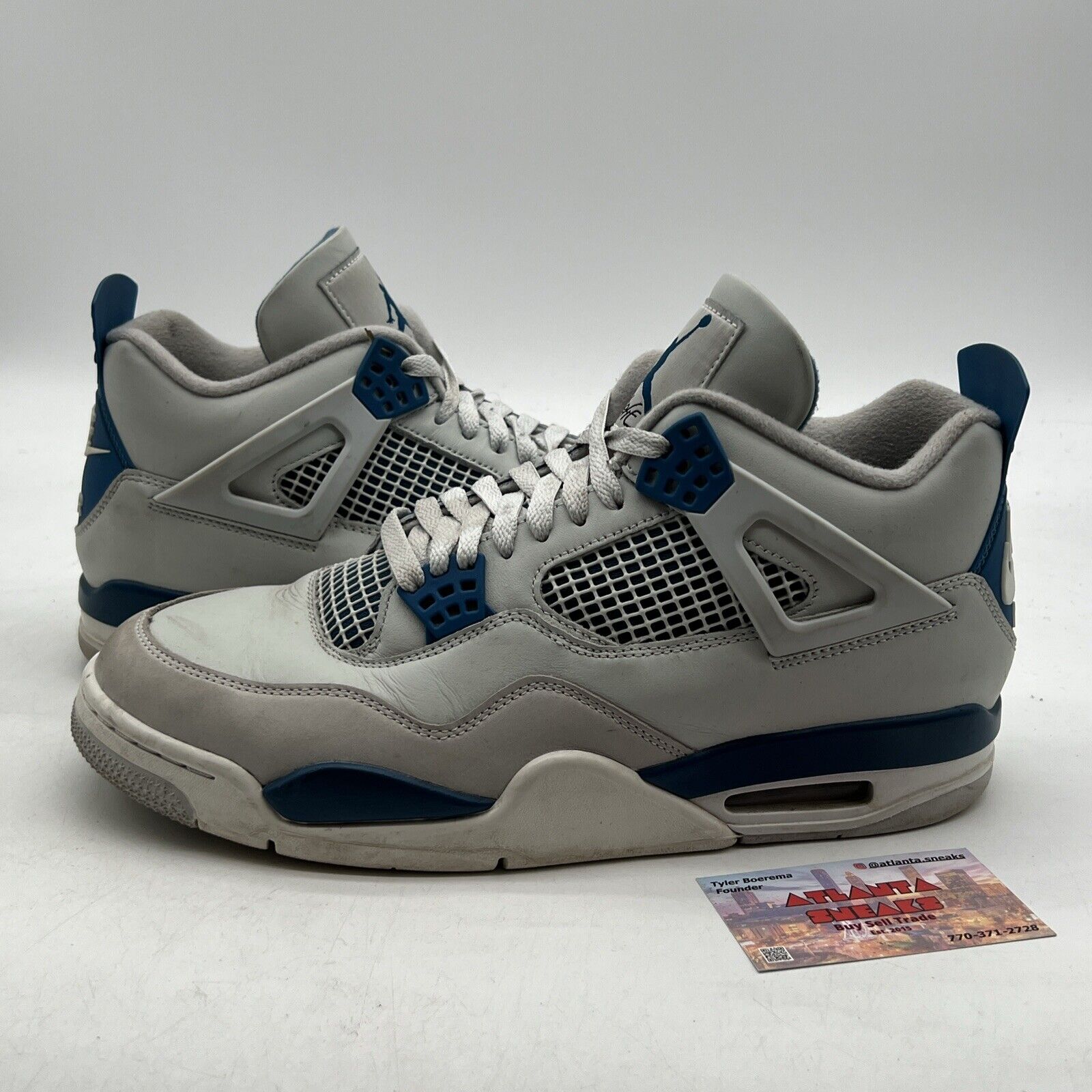 Size 11 - Air Jordan 4 Retro 2024 Military Blue