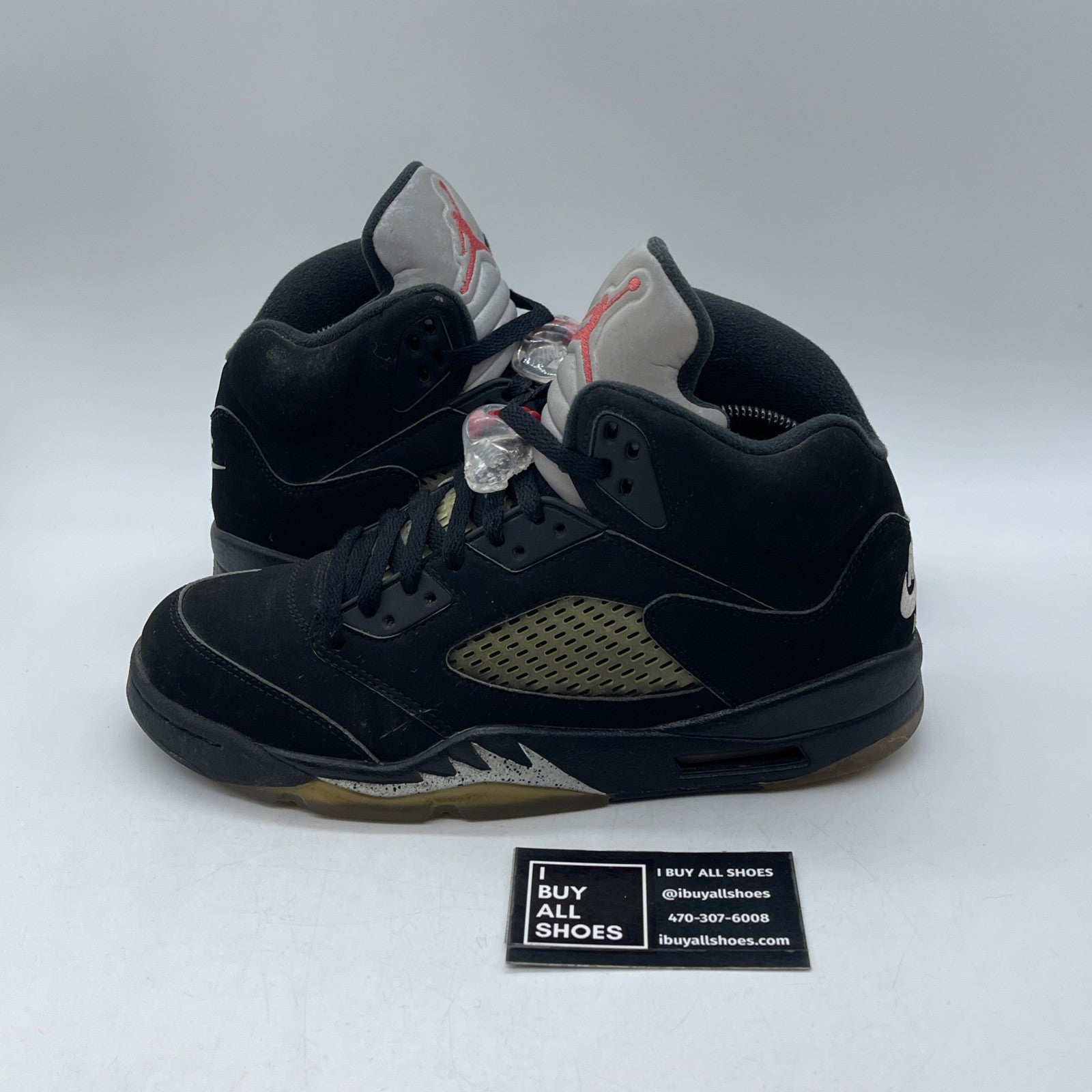 Size 8.5 - Air Jordan 5 OG Mid Metallic Silver (845035-003)