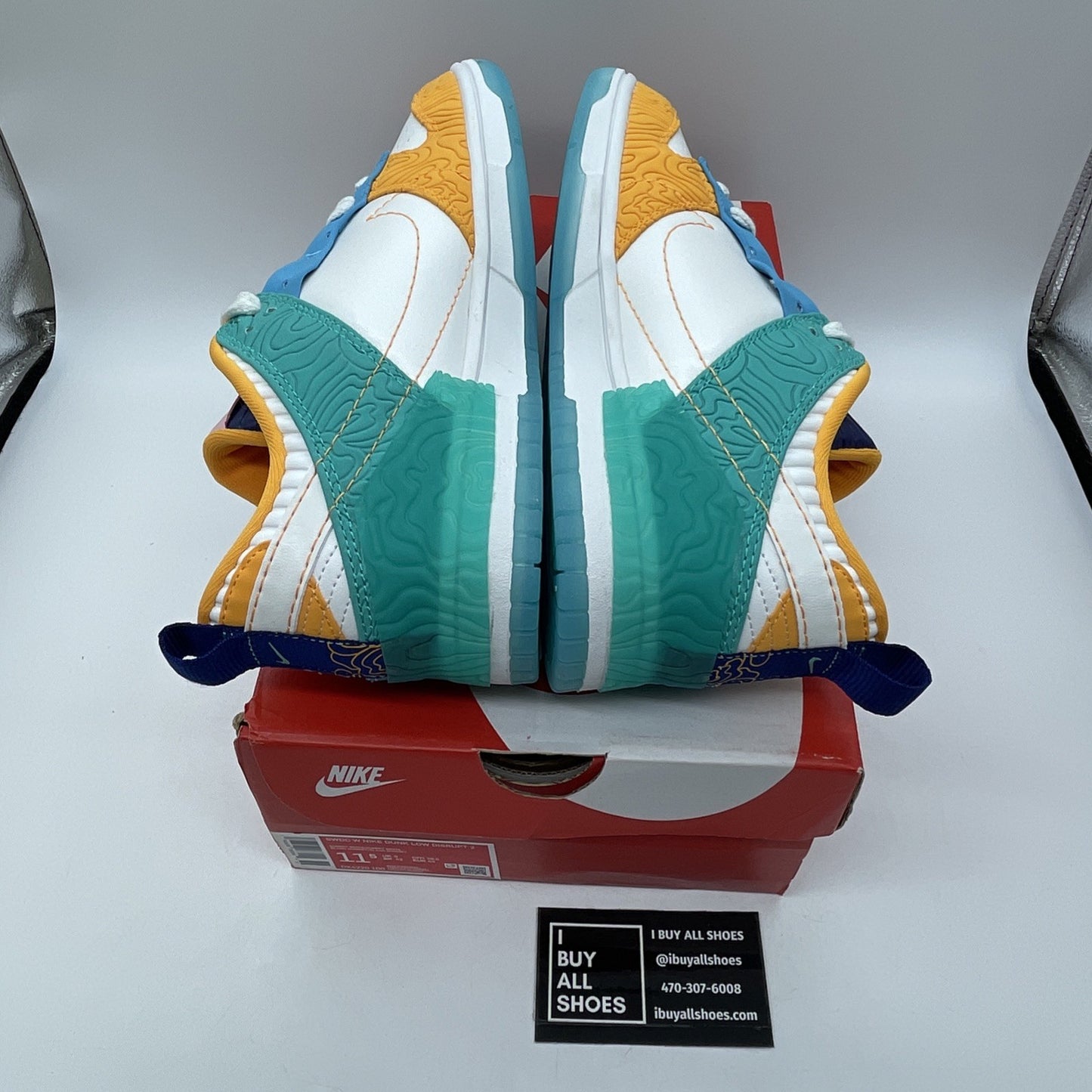 Size 11.5 - Nike Serena Williams Design Crew x Dunk Disrupt 2 Low Clear Jade