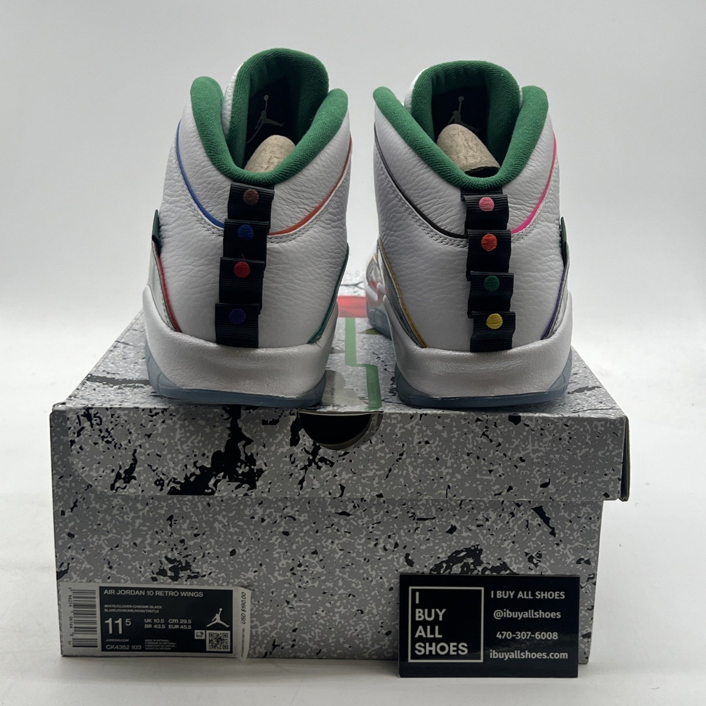 Size 11.5 - Air Jordan 10 Retro Wings (CK4352-103)