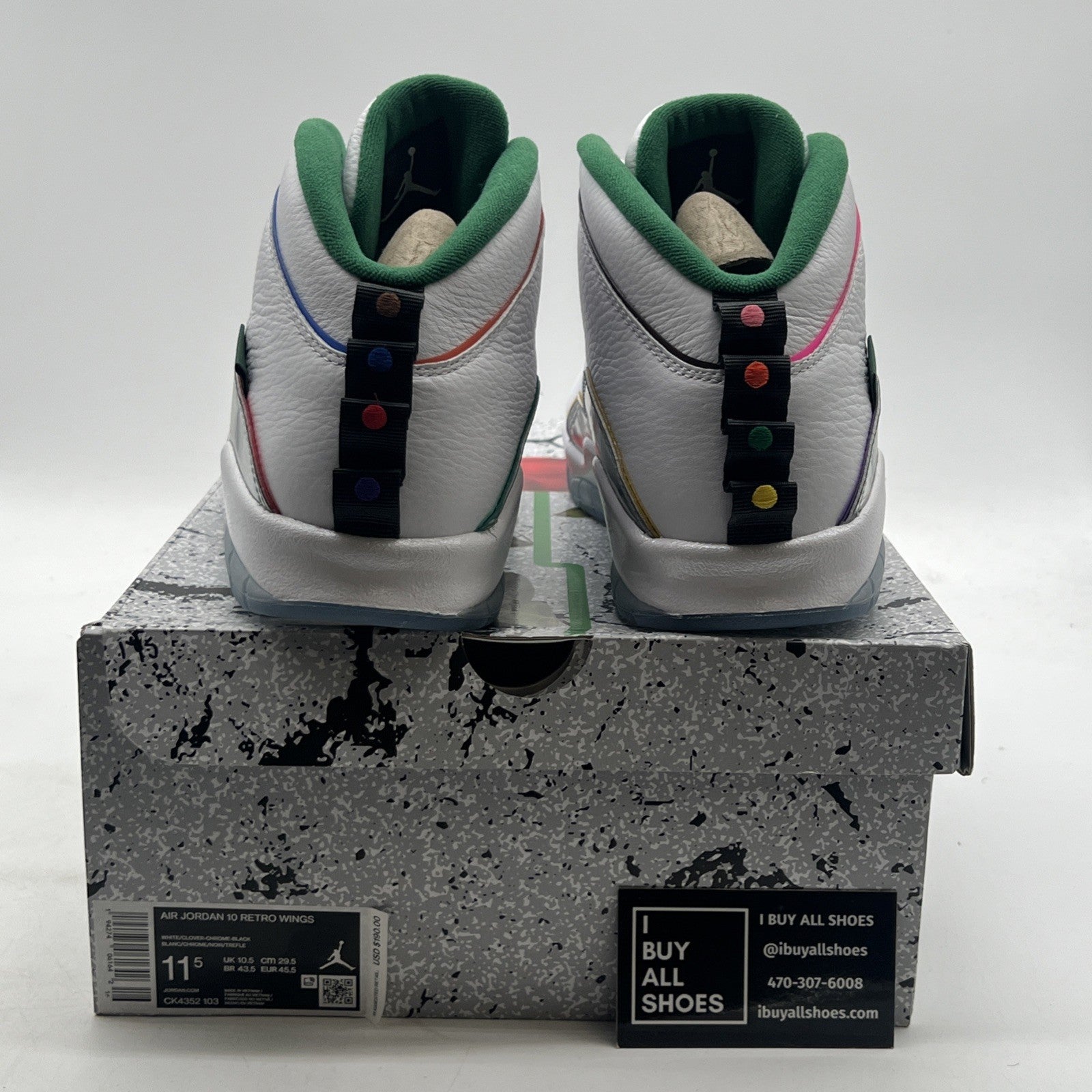 Size 11.5 - Air Jordan 10 Retro Wings (CK4352-103)