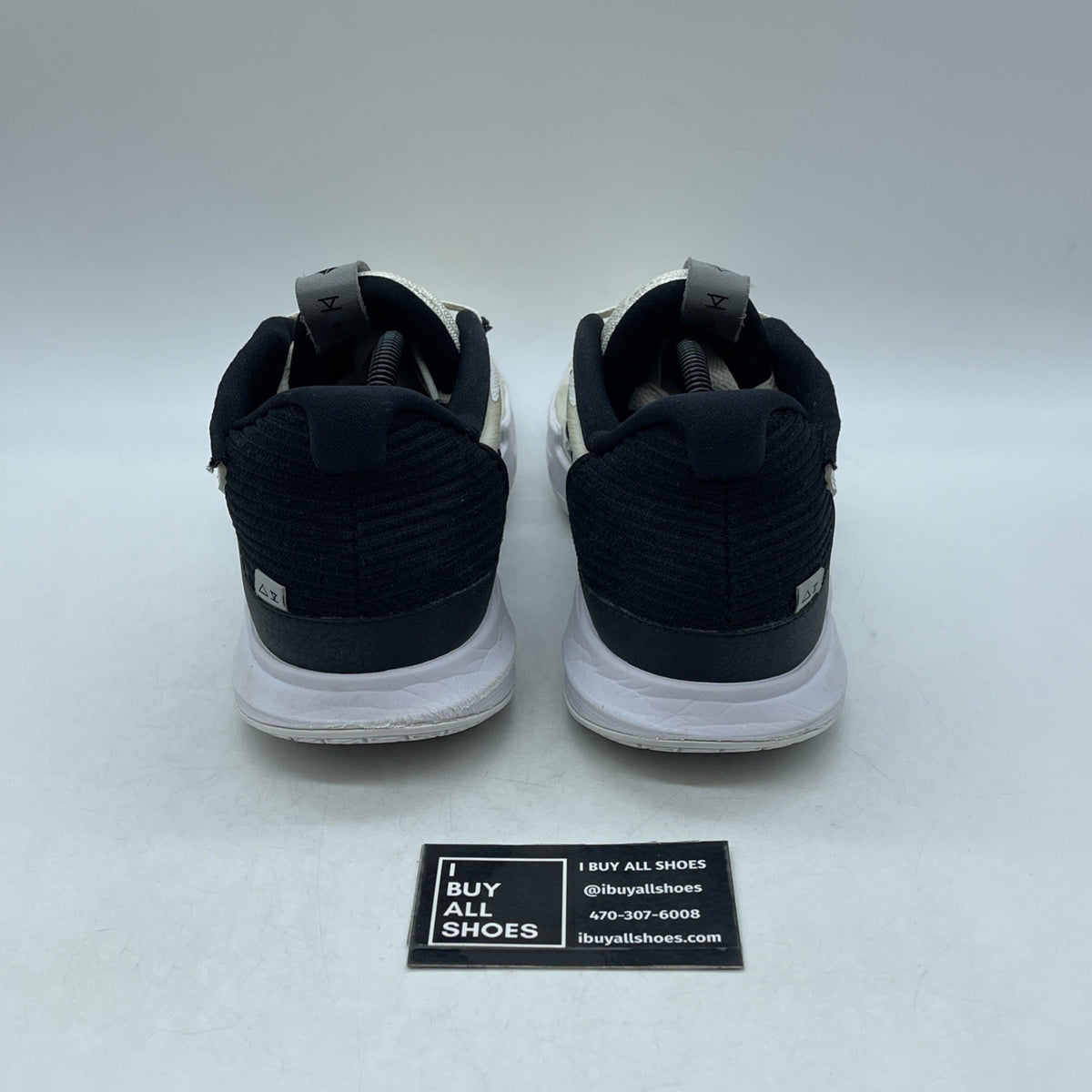Size 10 - Nike Kyrie 5 Low White Wolf Grey Black (DJ6012-102)