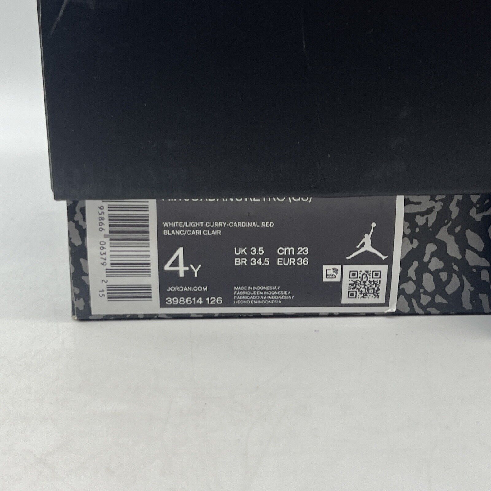 Size 4Y - Jordan 3 Retro Mid Cardinal Red Brand New Og All