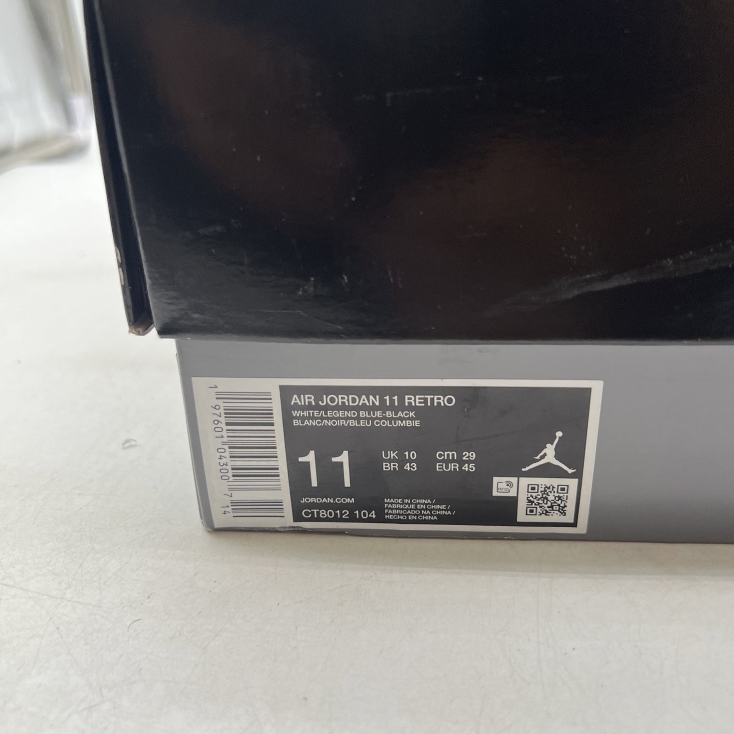 Size 11 - Air Jordan 11 Retro 2024 Legend Blue / Columbia (CT8012-104)