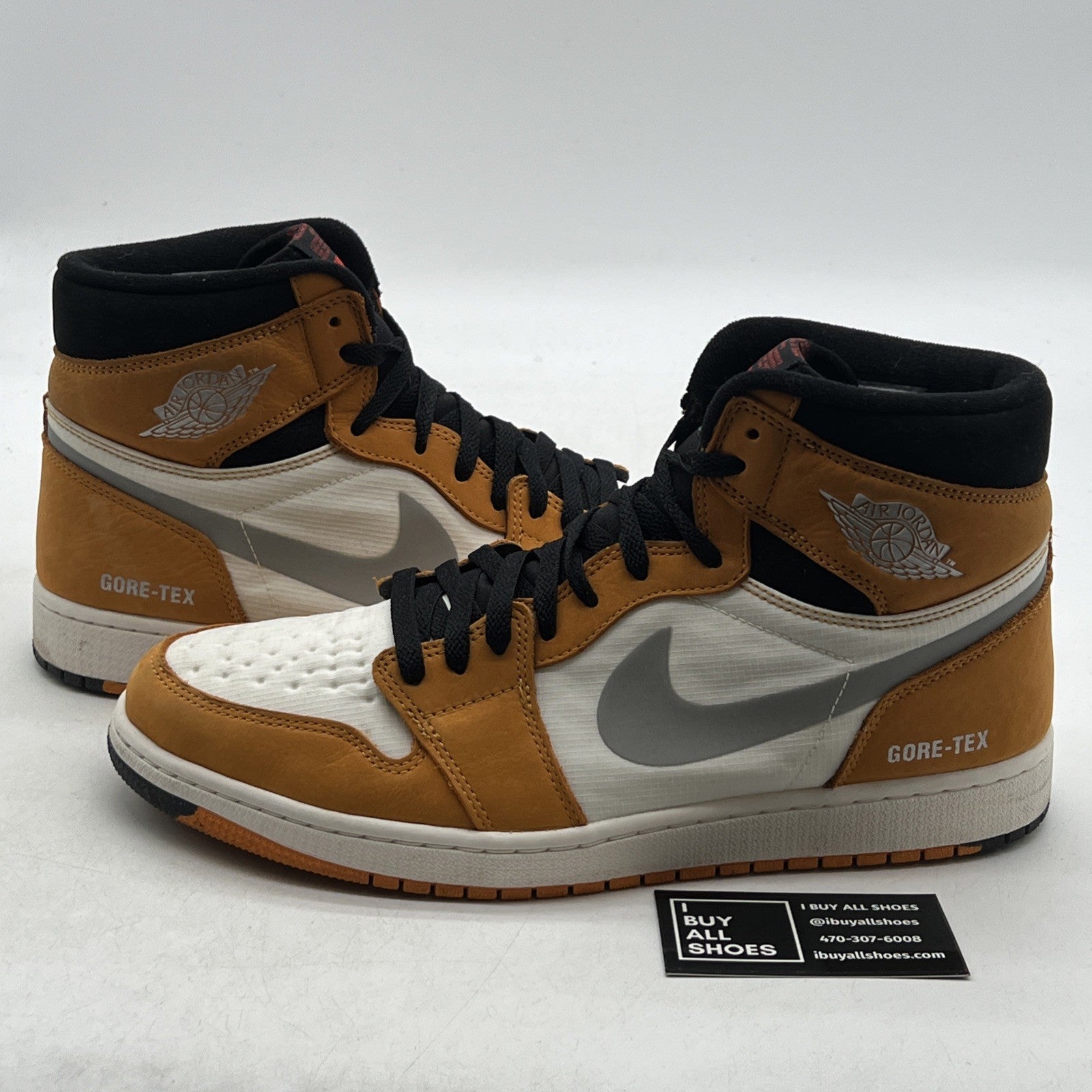 Size 12 - Air Jordan 1 Element GORE-TEX High Light Curry (DB2889-100)