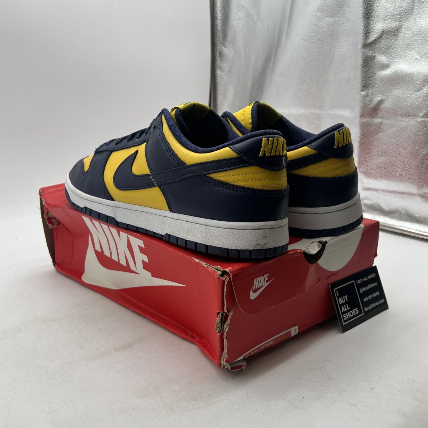 Size 14 - Nike Dunk Low Michigan 2021 (DD1391-700)